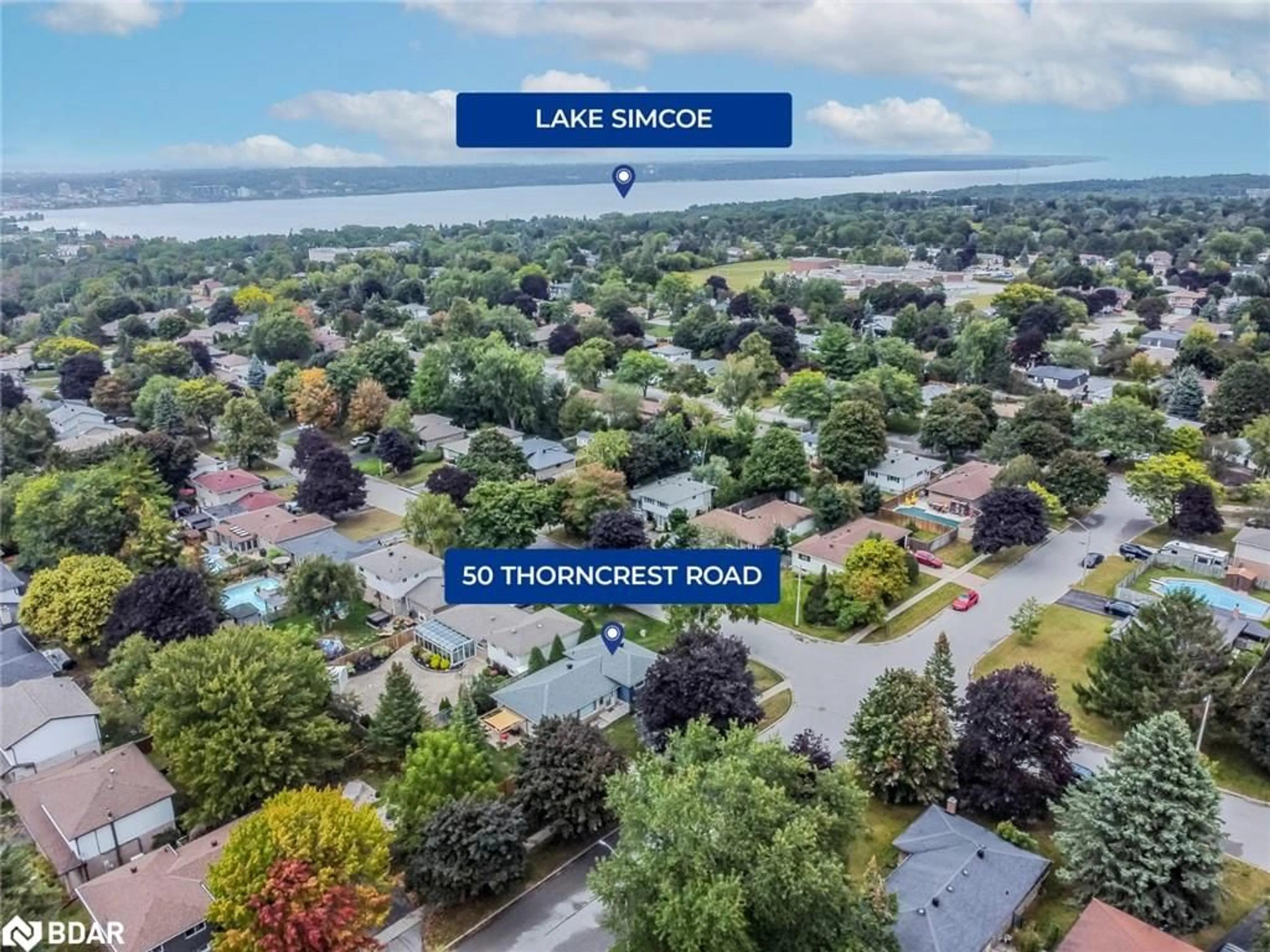 Lakeview for 50 Thorncrest Rd, Barrie Ontario L4N 3R2