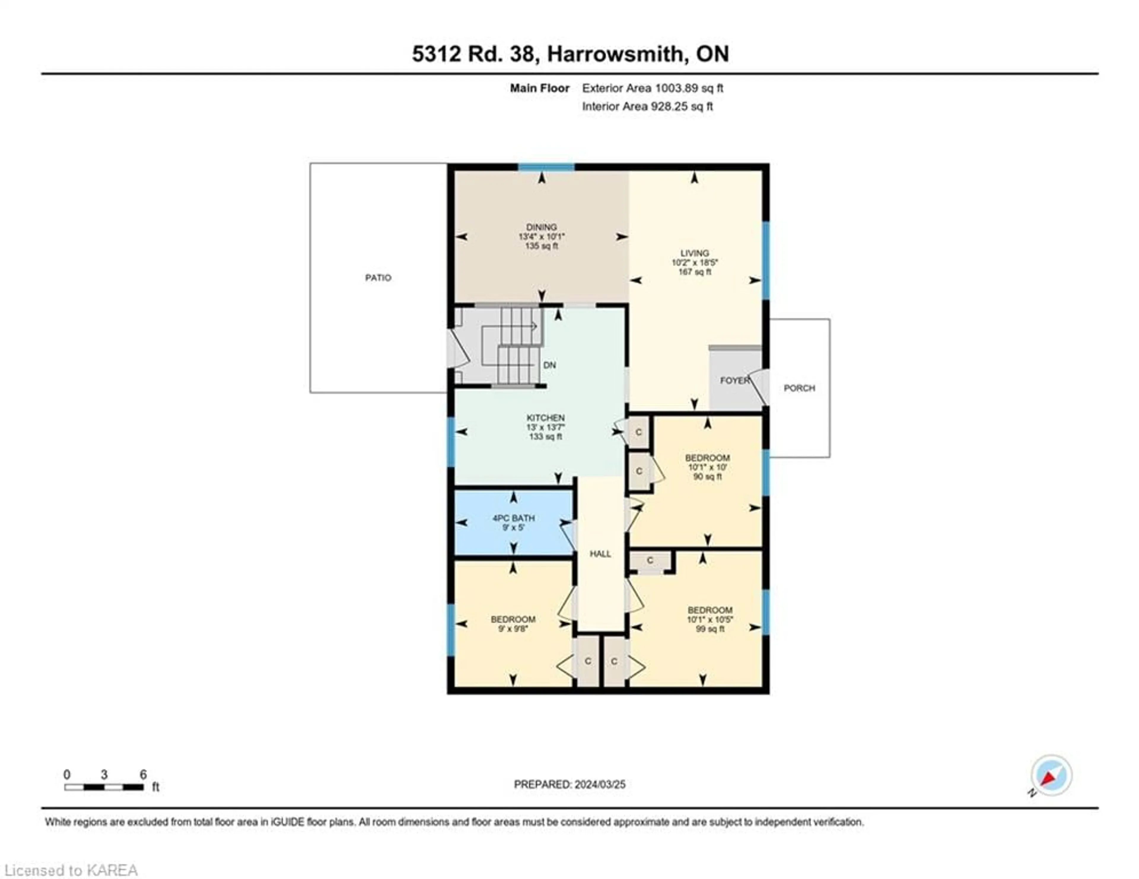 Floor plan for 5312 Road 38, Harrowsmith Ontario K0H 1V0