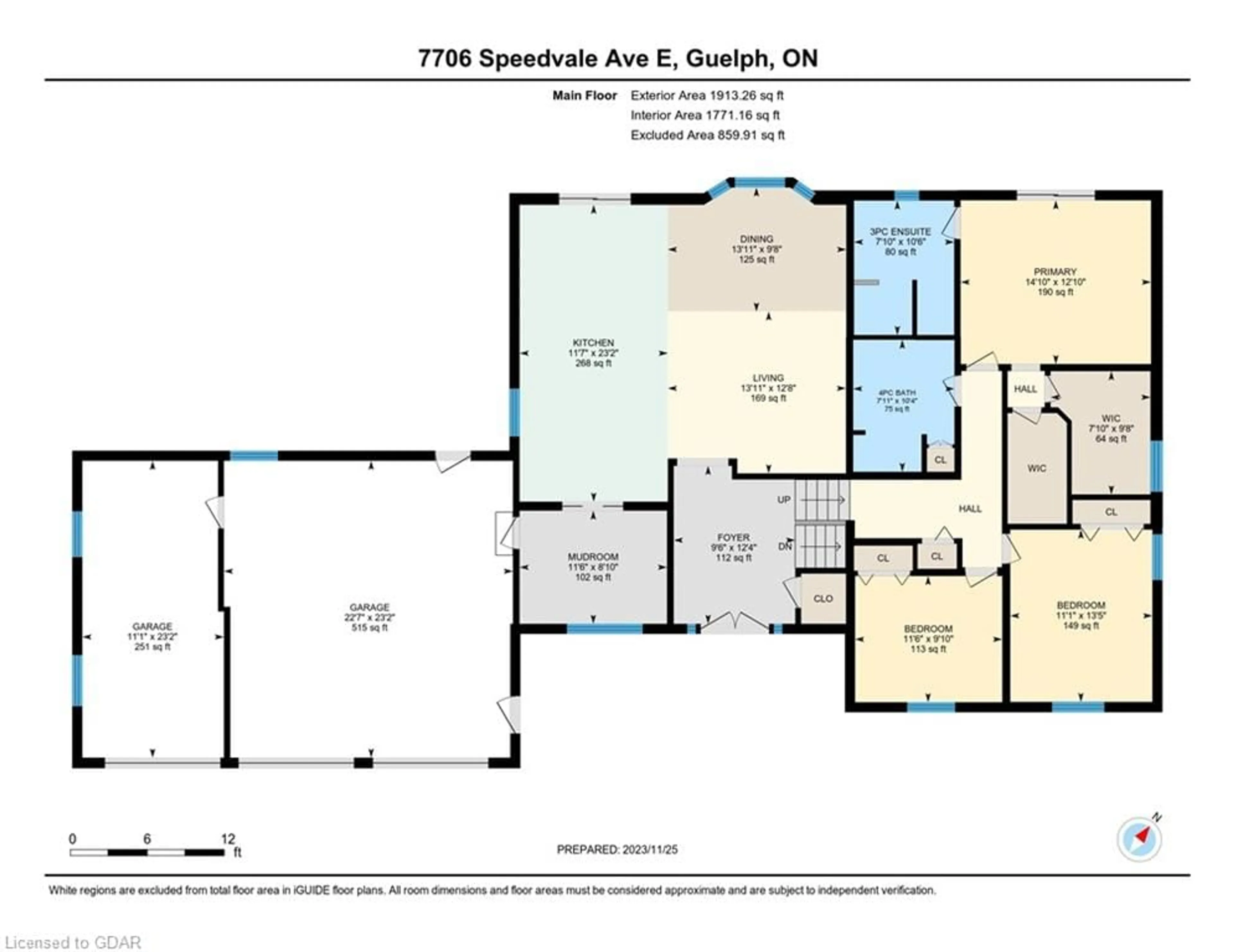 Floor plan for 7706 Speedvale Ave, Guelph/Eramosa Ontario N1H 6J1