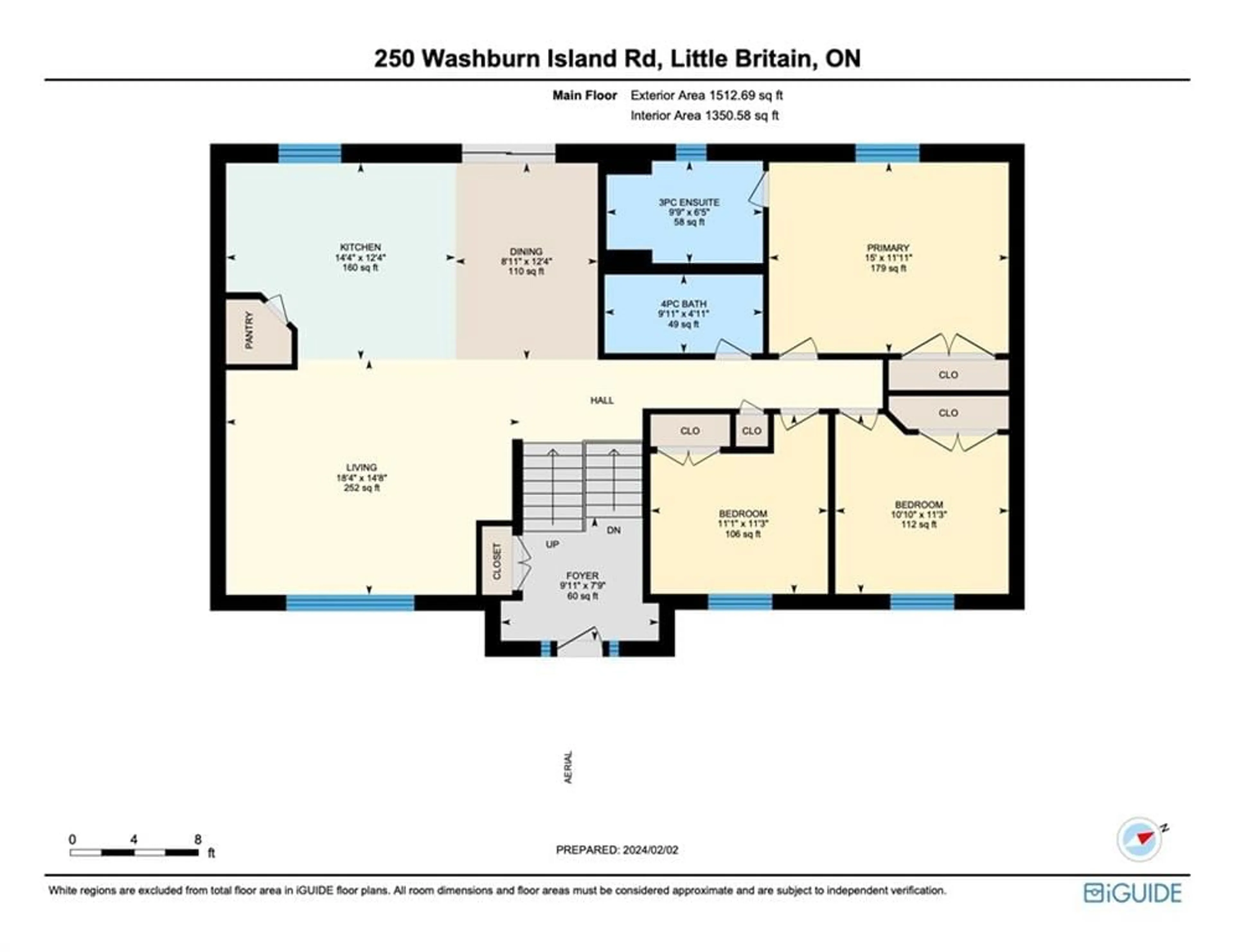 Floor plan for 250 Washburn Island Rd, Little Britain Ontario K0M 2C0