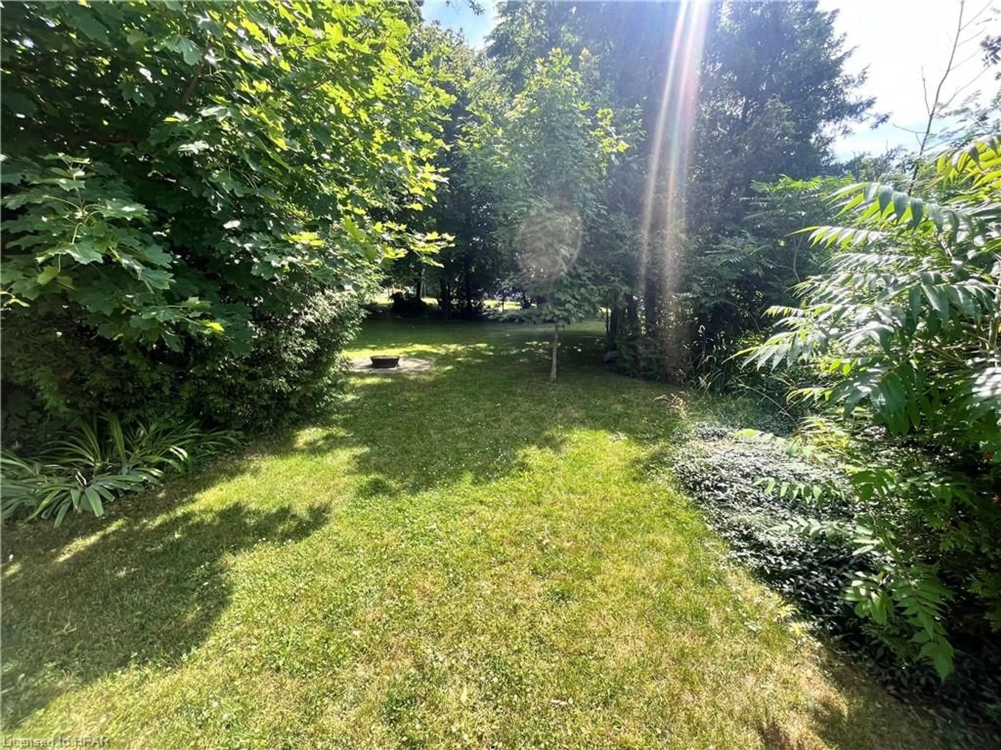 Patio, the fenced backyard for 31 Andrews Cres, Central Huron Ontario N7A 3X8