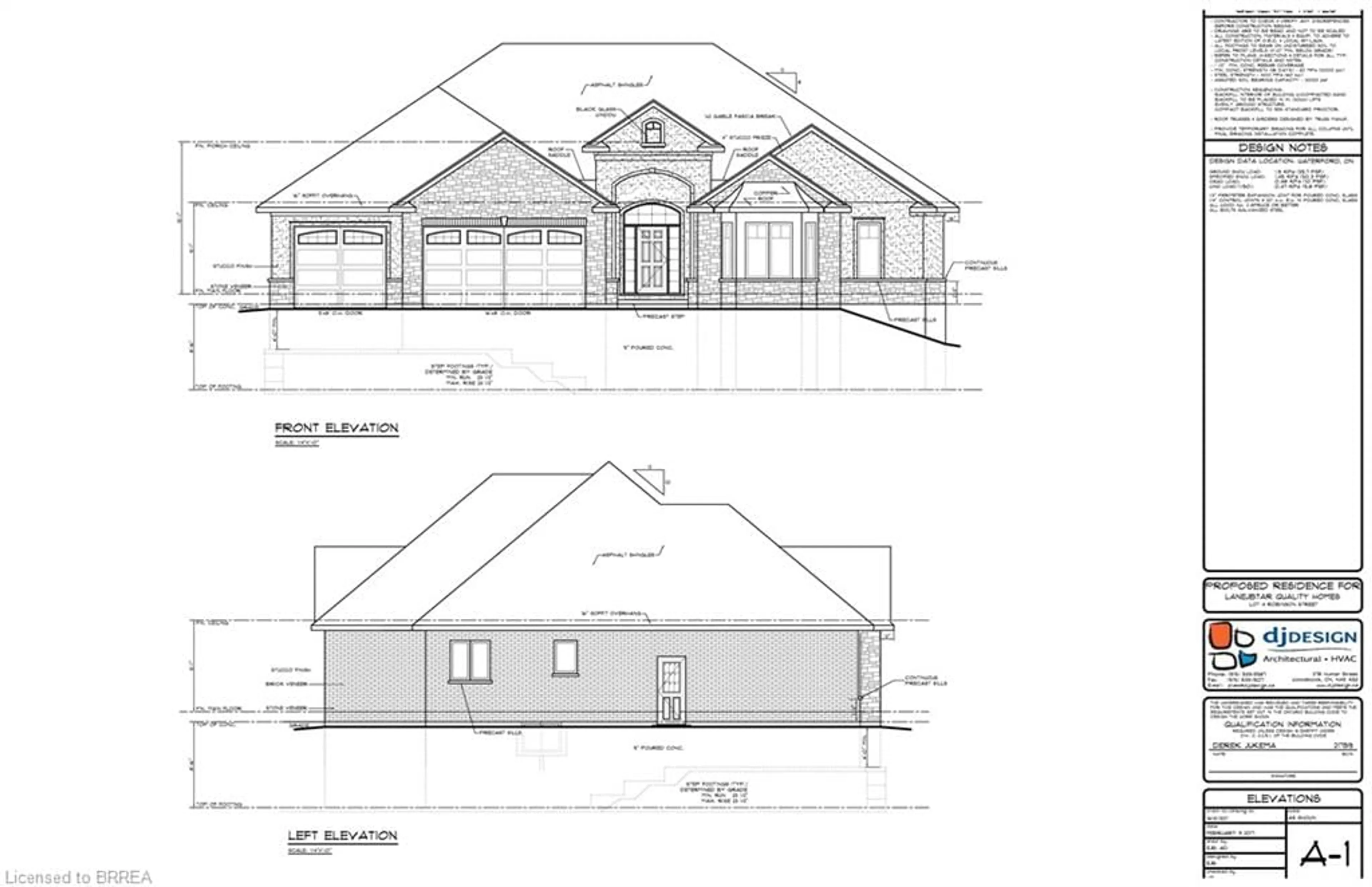 Frontside or backside of a home for LOT 16 Bowen Pl, Oakland Ontario N0E 1R0