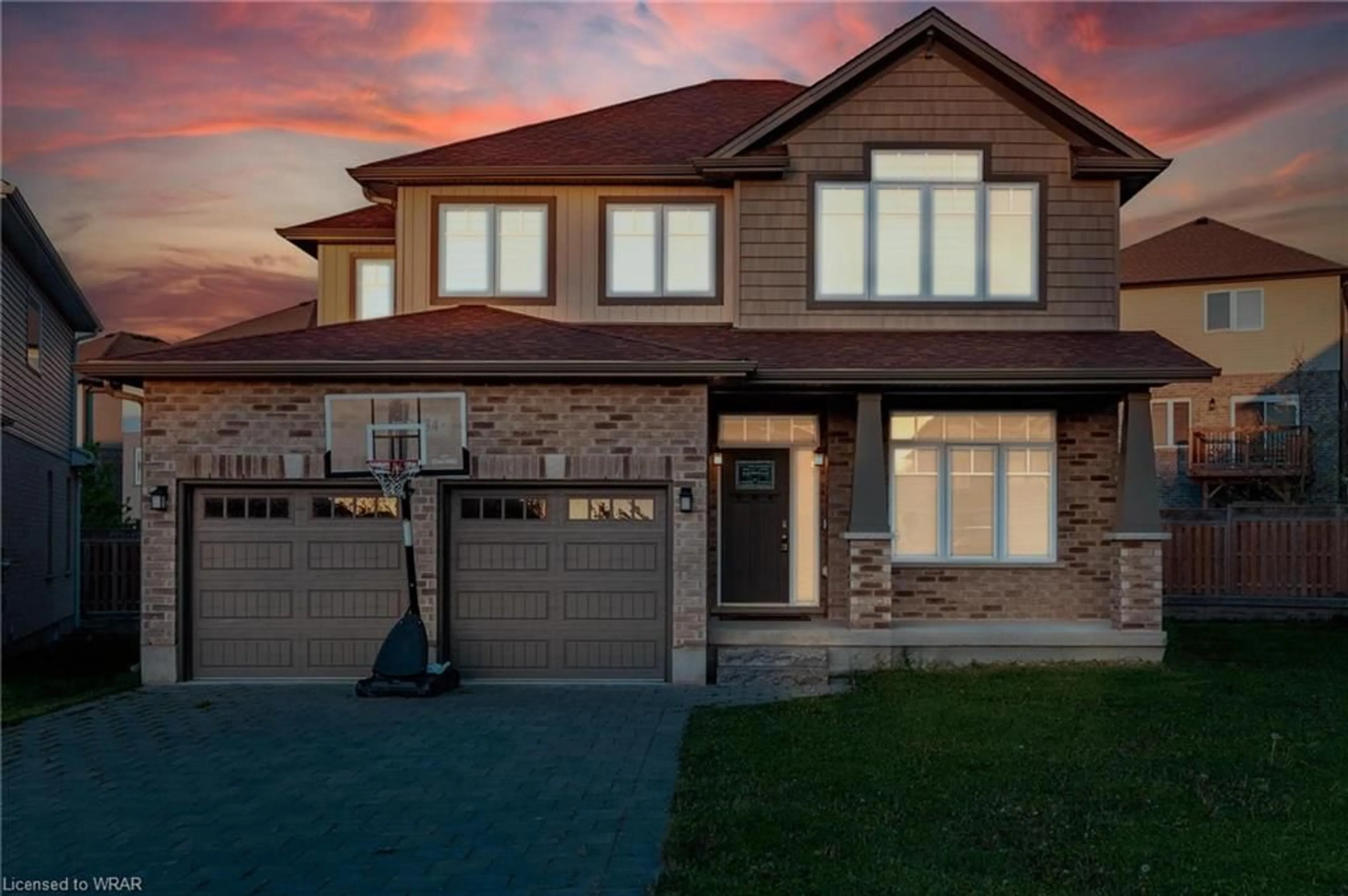 Home with brick exterior material for 2634 Seven Oaks Ridge, London Ontario N6M 0E8