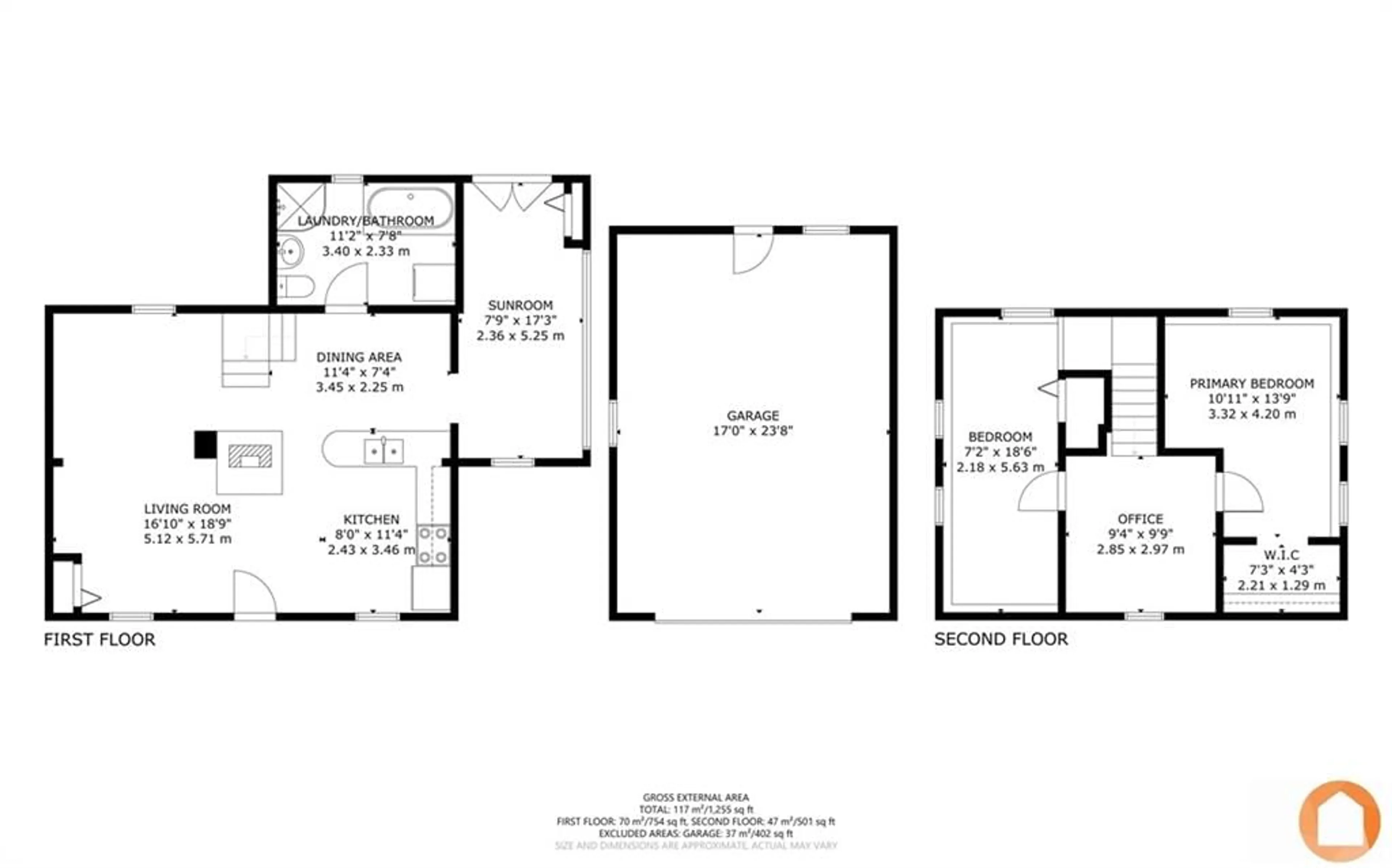 Floor plan for 583 Lahey Rd, Madoc Ontario K0K 2K0