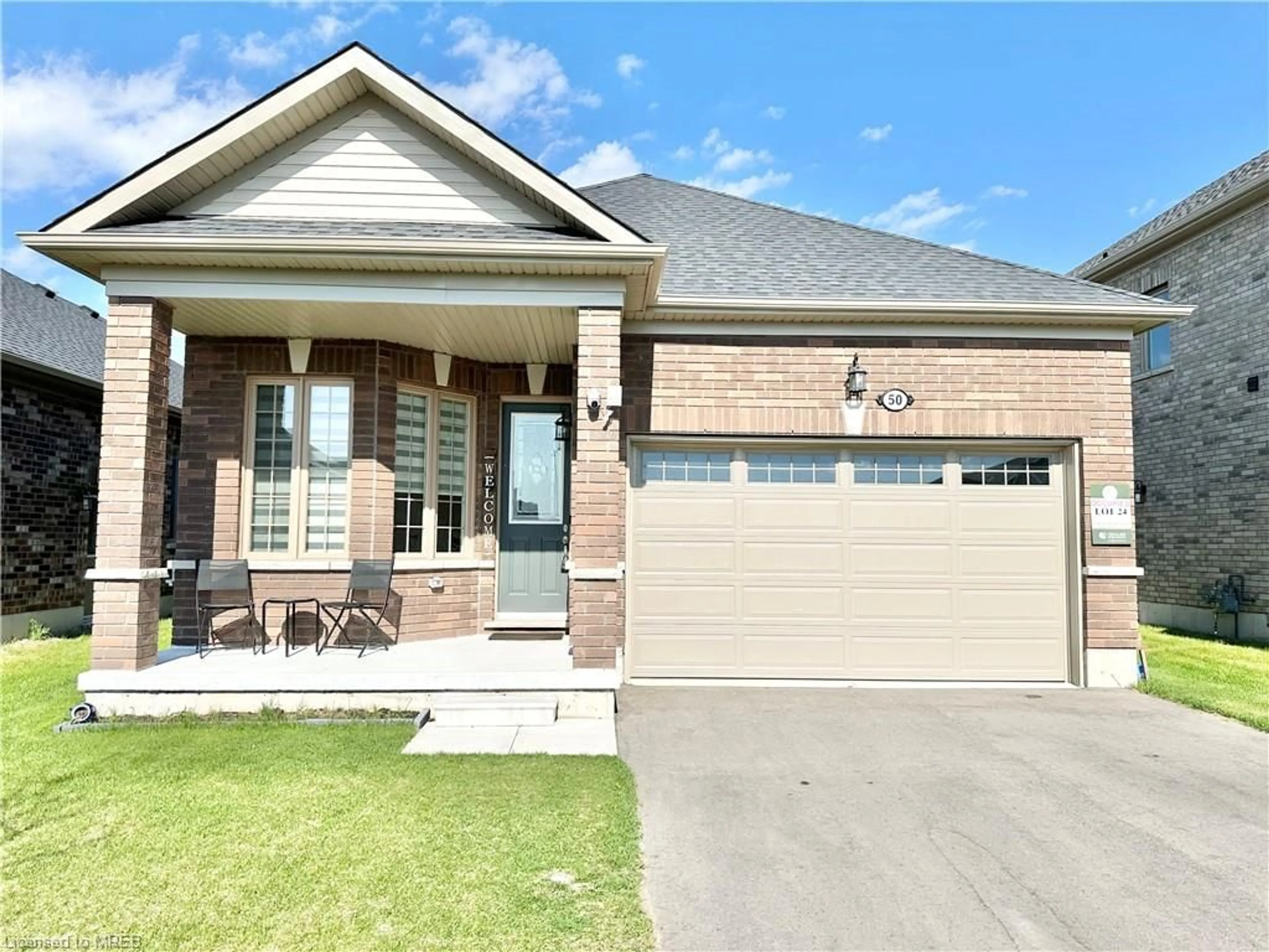 Home with brick exterior material for 50 Seaton Cres, Tillsonburg Ontario N4G 0J7