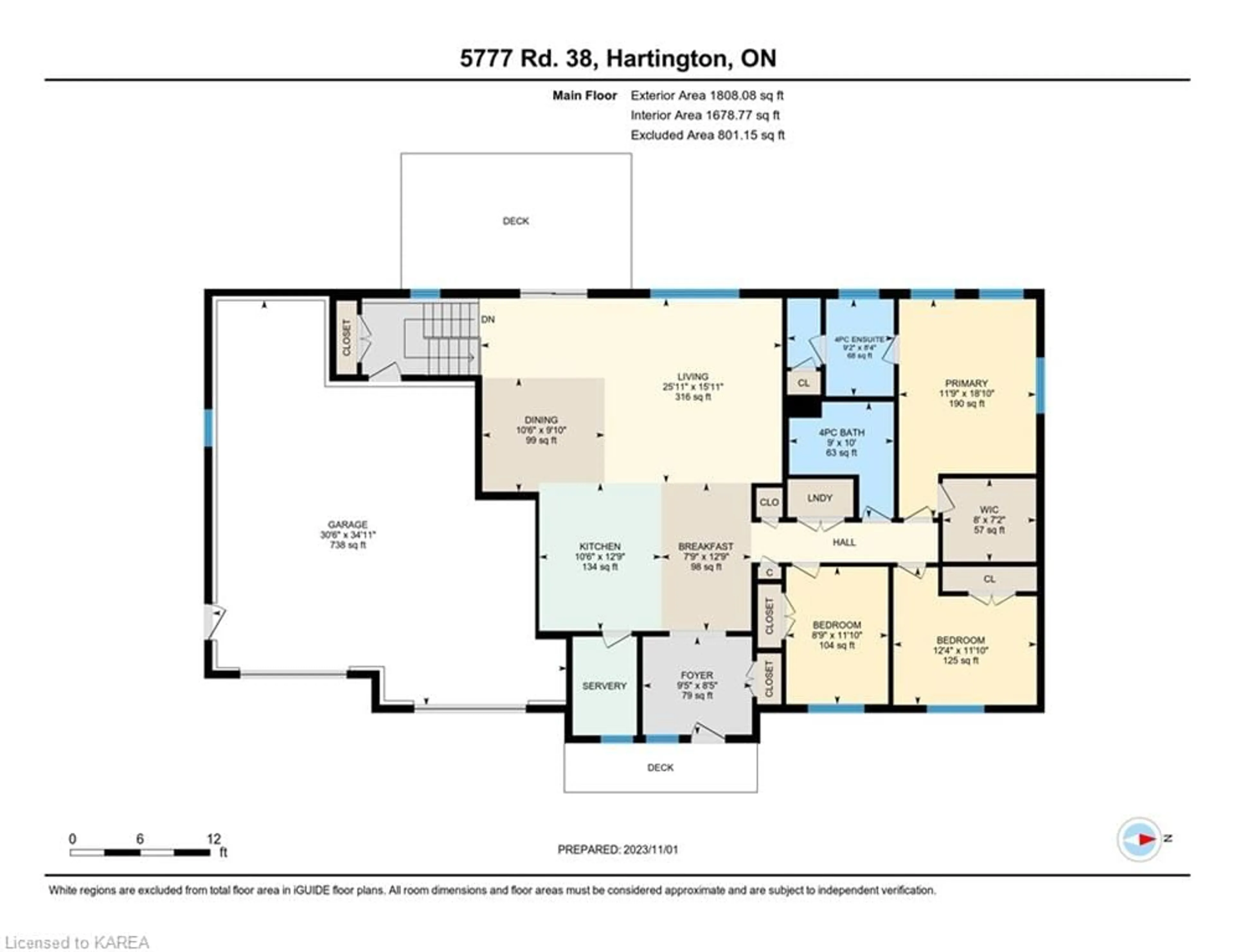 Floor plan for 5777 Highway 38, Hartington Ontario K0H 1W0