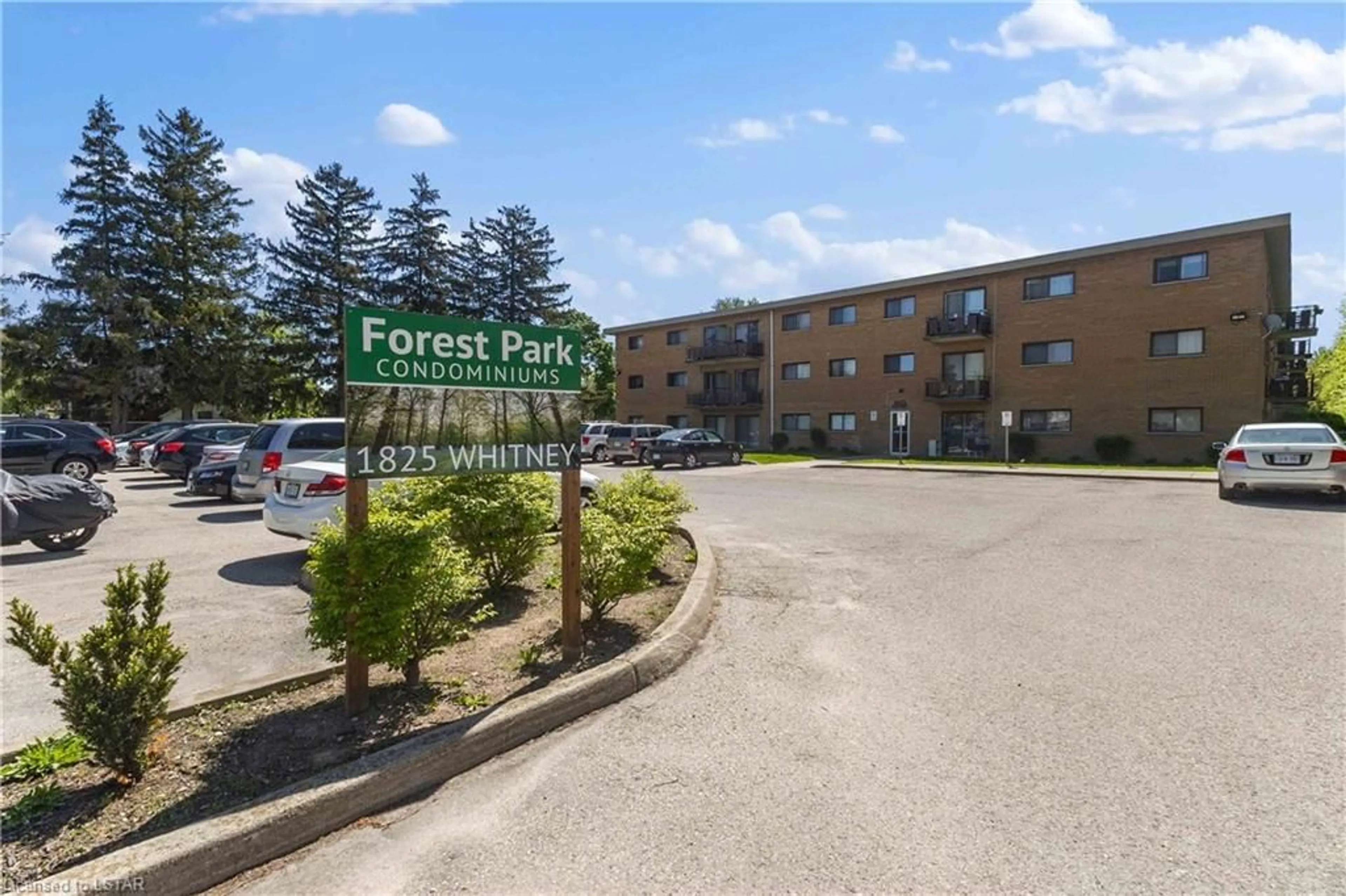 Forest view for 1825 Whitney St #110, London Ontario N5W 2W3