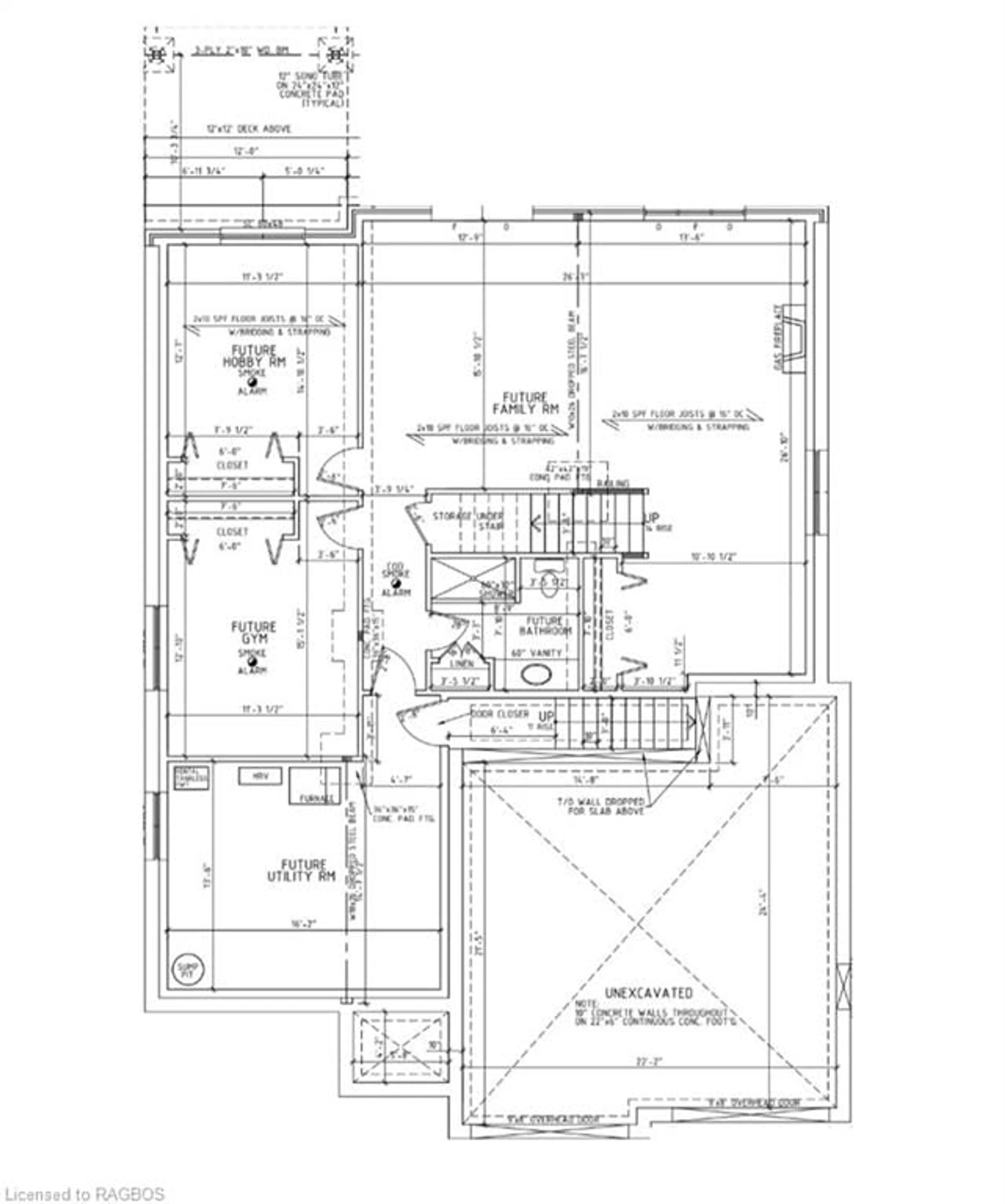 Floor plan for 918 13th St, Hanover Ontario N4N 3B8