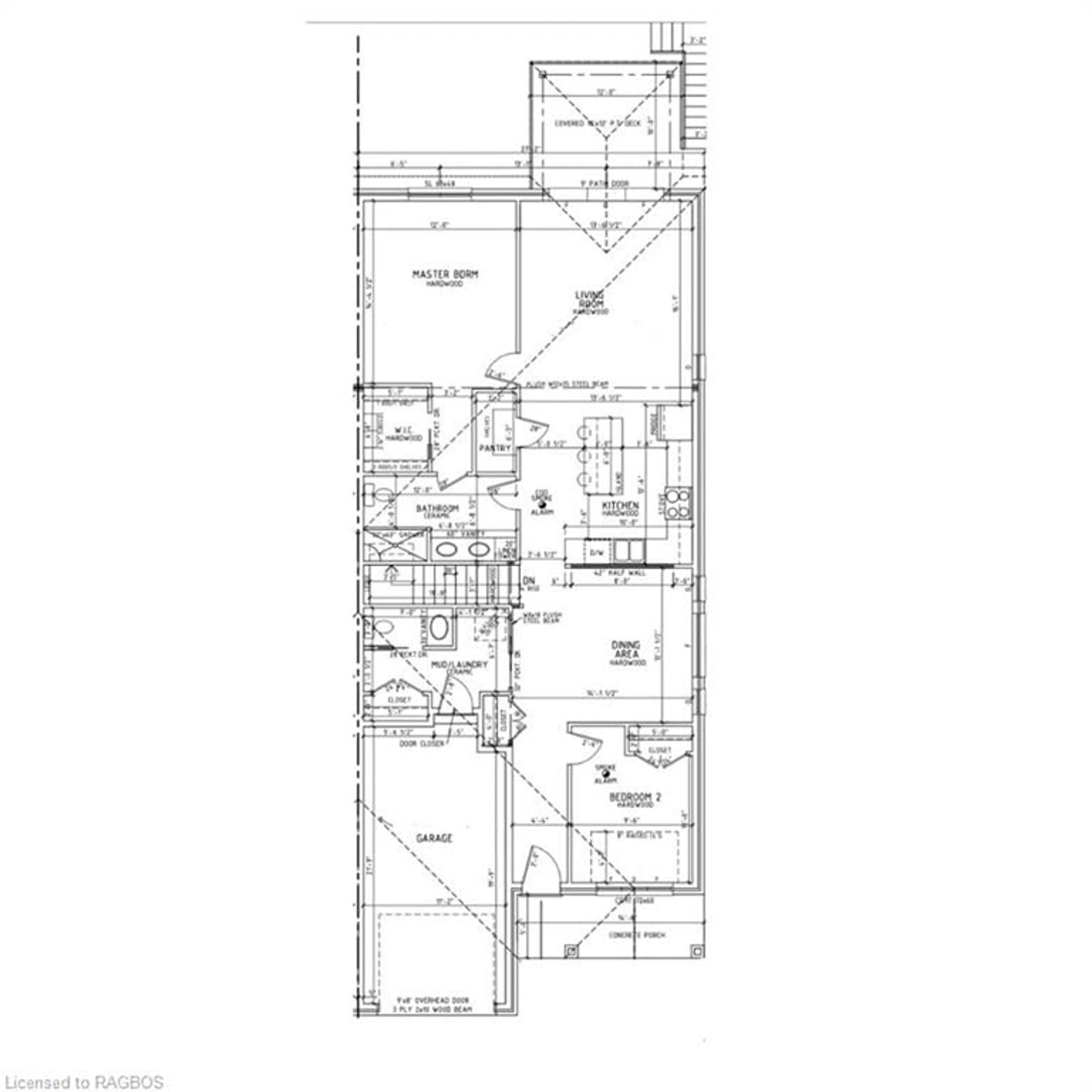 Floor plan for 616 25th Ave, Hanover Ontario N4N 3B8