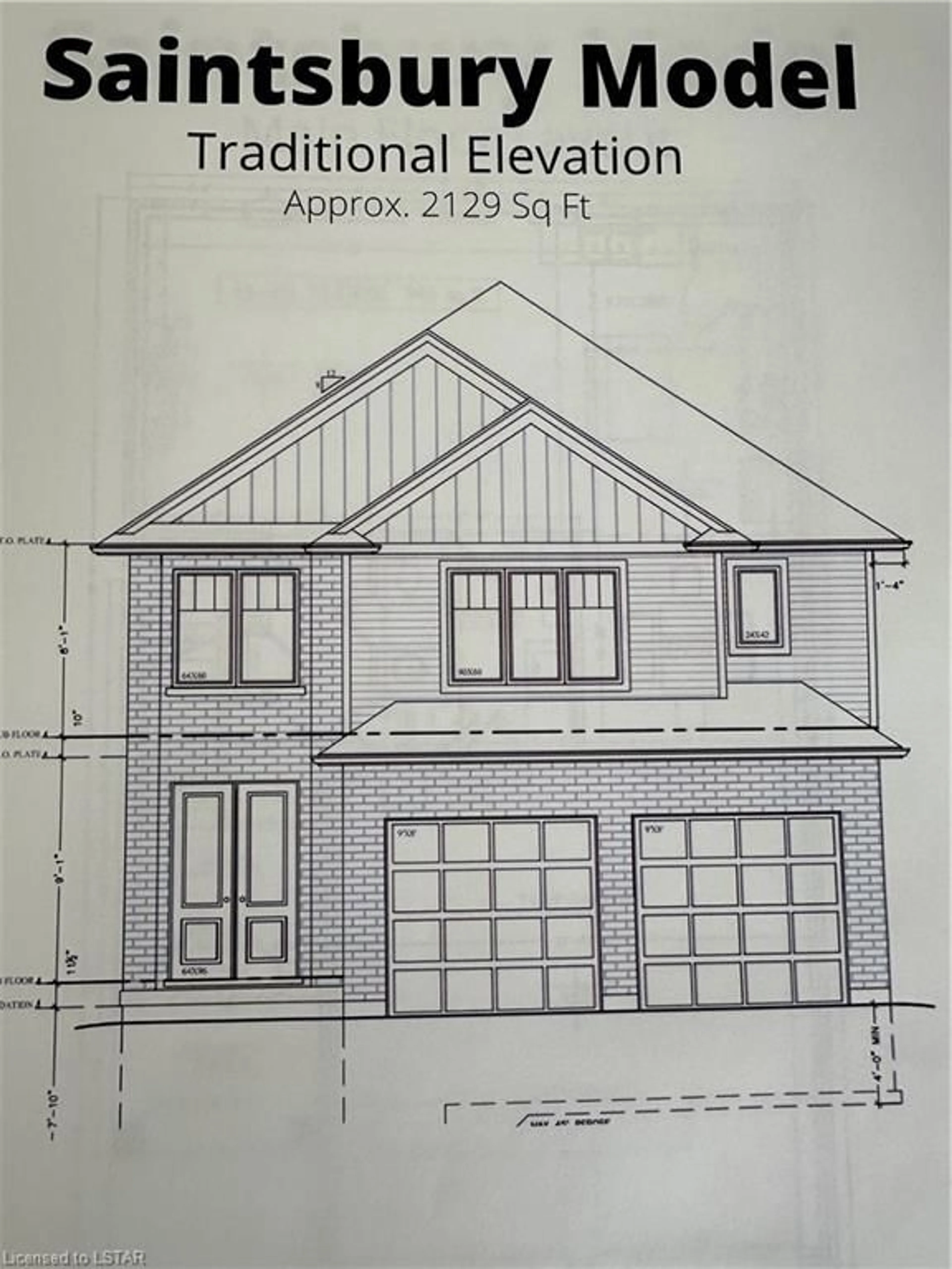 Frontside or backside of a home for LOT 25 Watts Dr, Lucan Ontario N0M 2J0