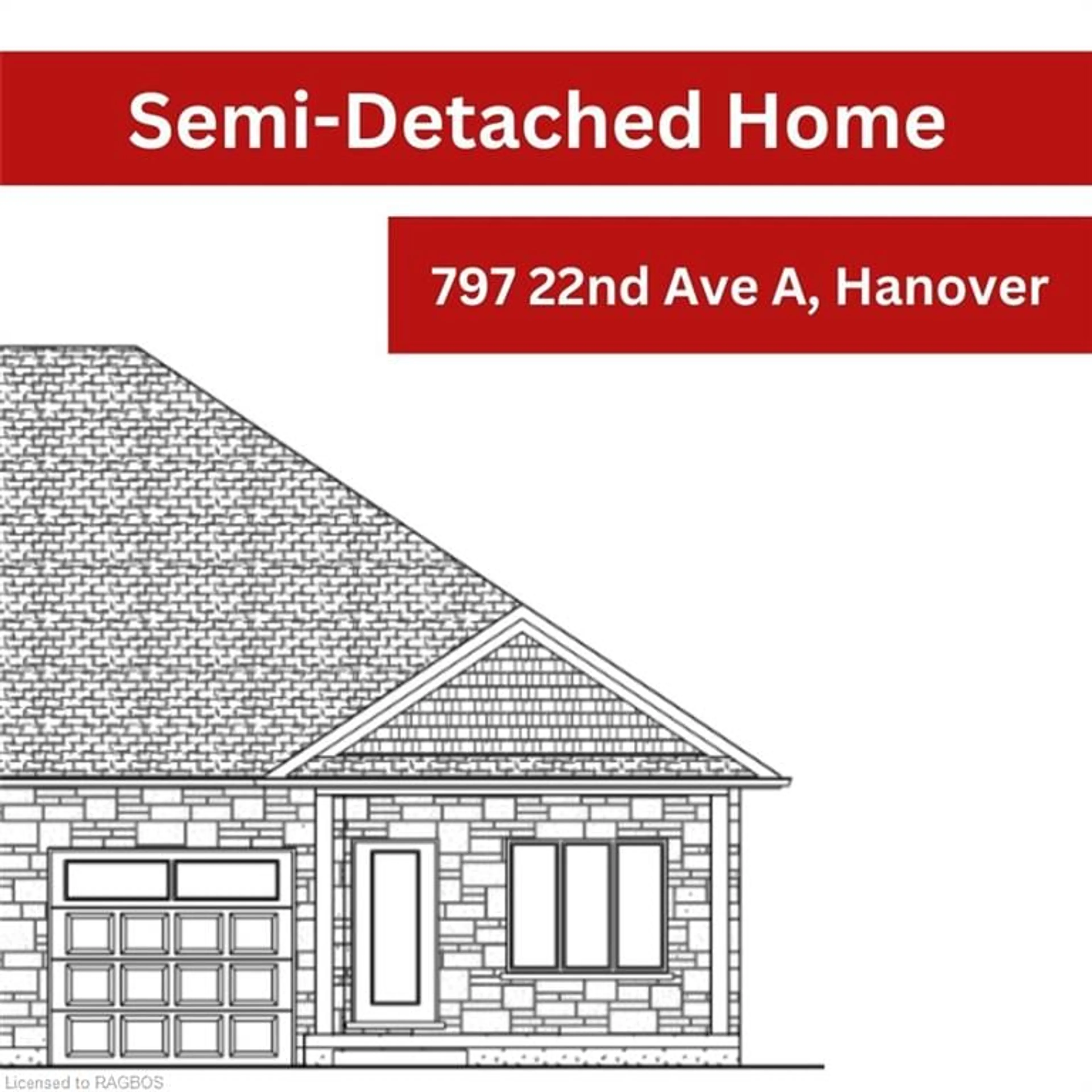Home with vinyl exterior material for 797 22nd Avenue A, Hanover Ontario N4N 3B8