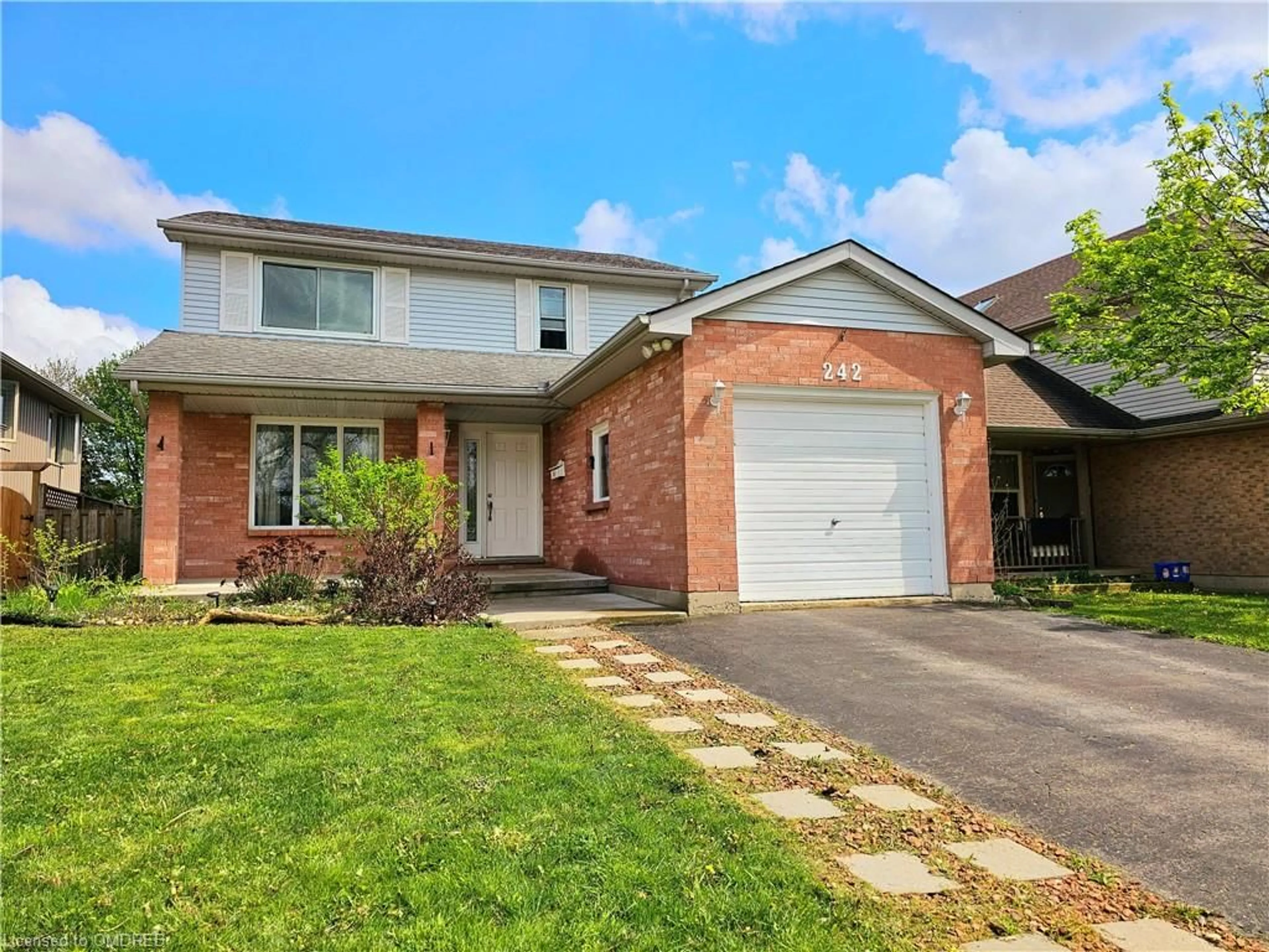 Home with brick exterior material for 242 Colette Dr, London Ontario N6E 3S8