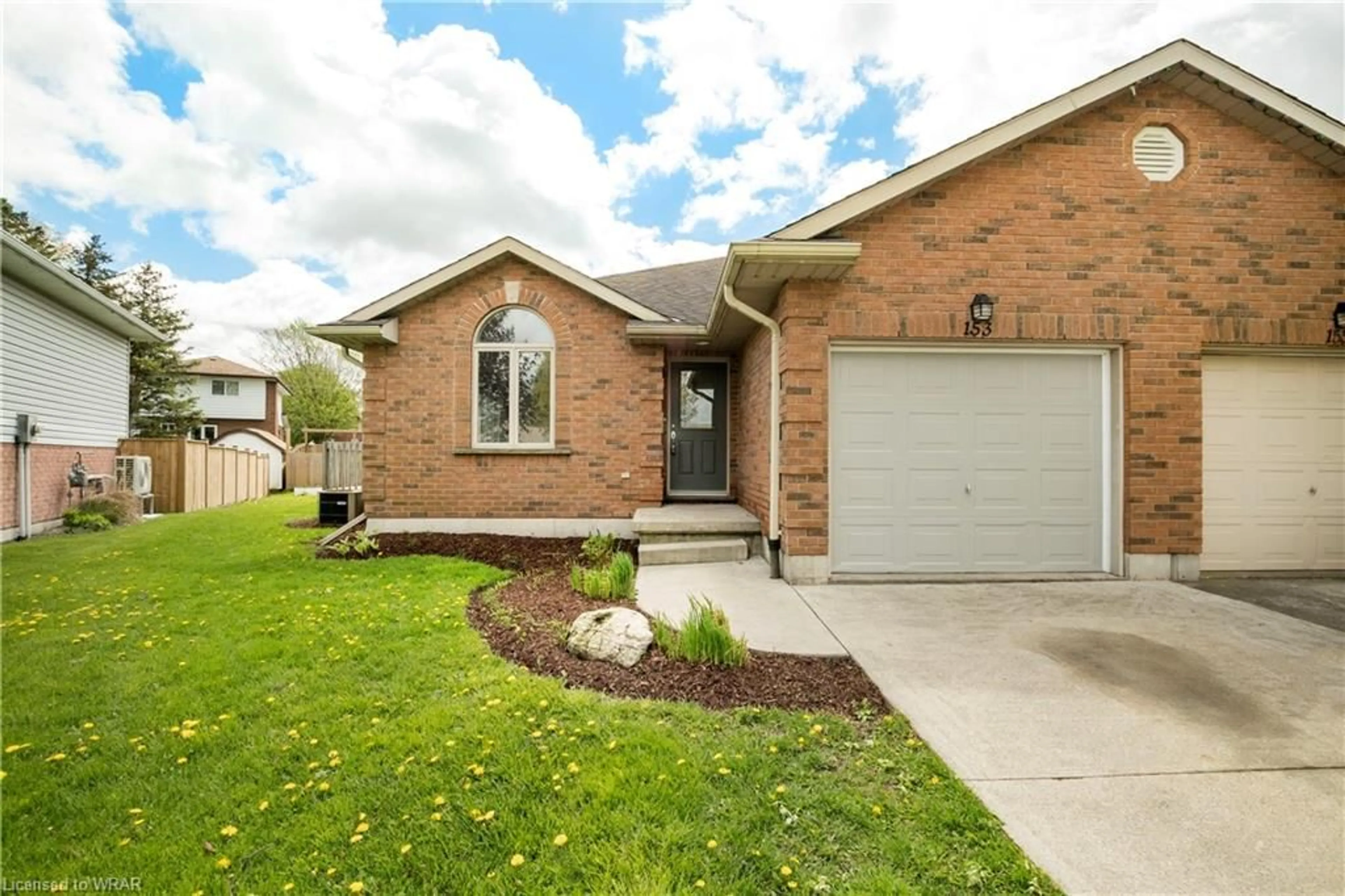 Home with brick exterior material for 153 Blenheim Crt, Mitchell Ontario N0K 1N0