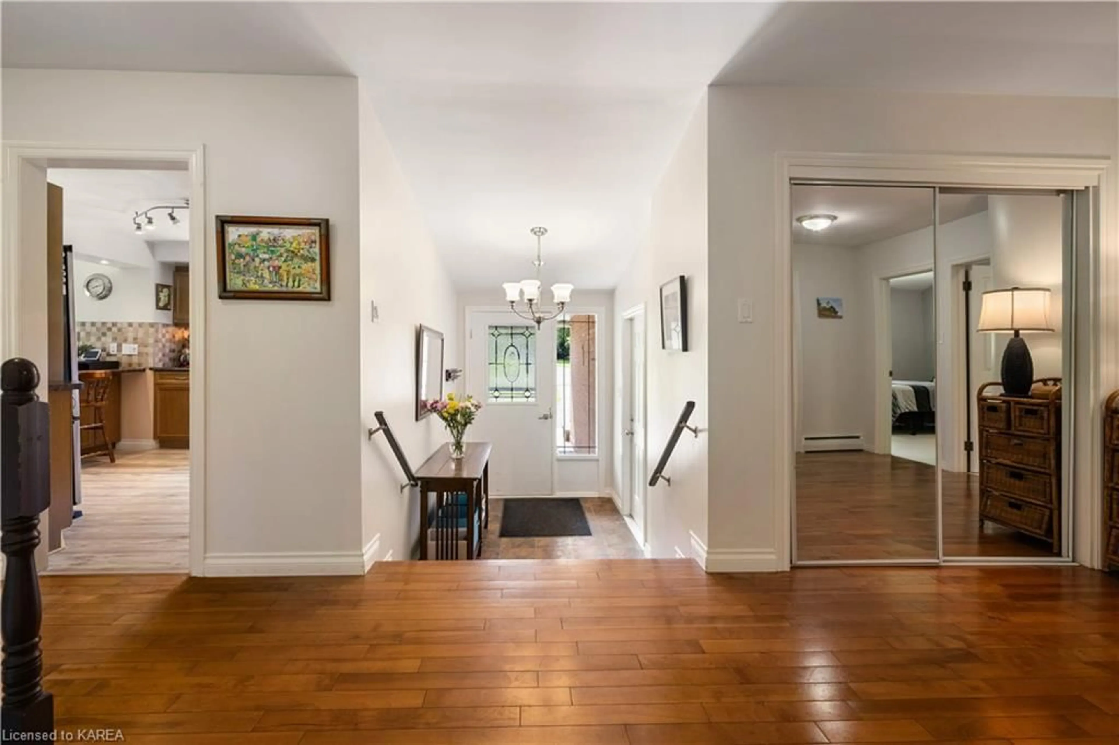 Indoor entryway, wood floors for 3 Helena Pl, Kingston Ontario K7L 4V1