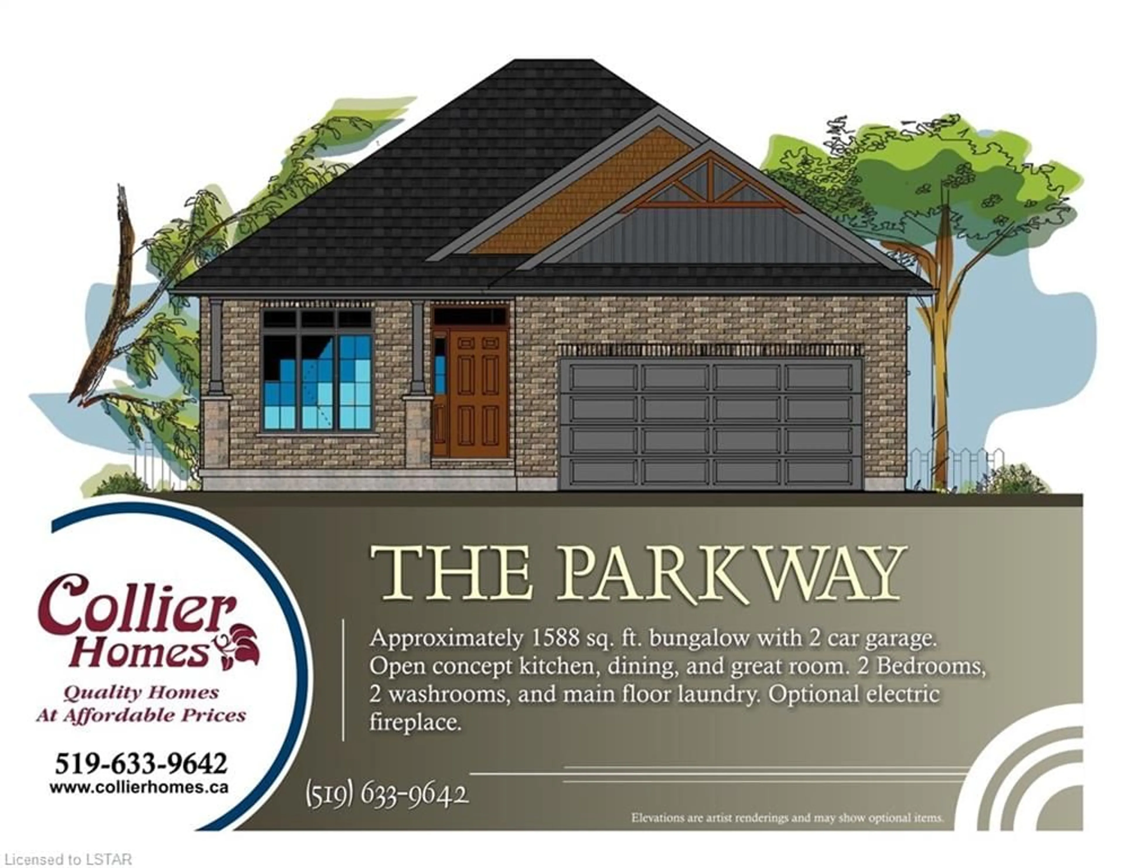 Home with brick exterior material for 106 Aspen Pky #4, Aylmer Ontario N5H 3H7