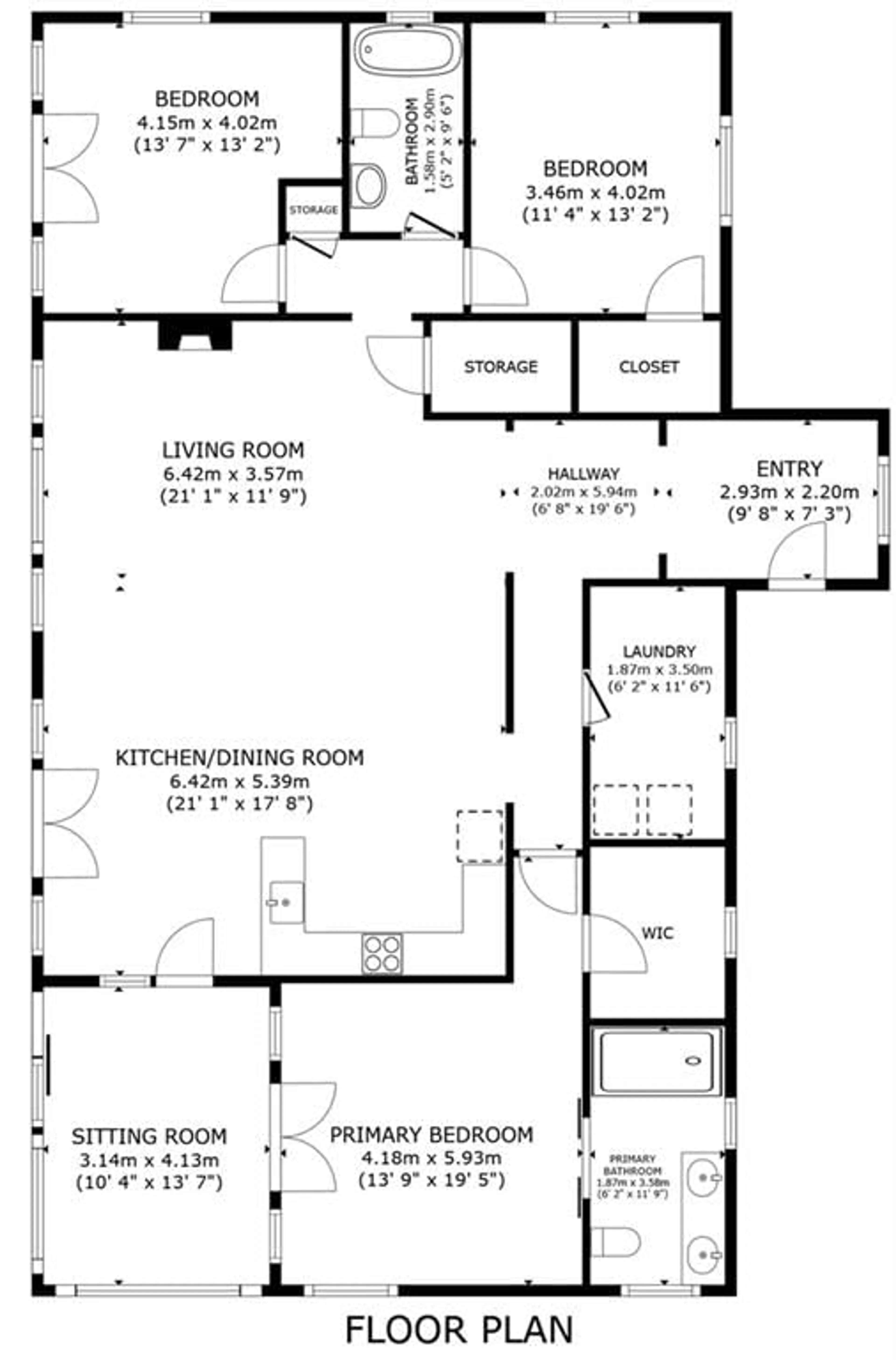 Floor plan for 63 Lakewood Cres, Bobcaygeon Ontario K0M 1A0