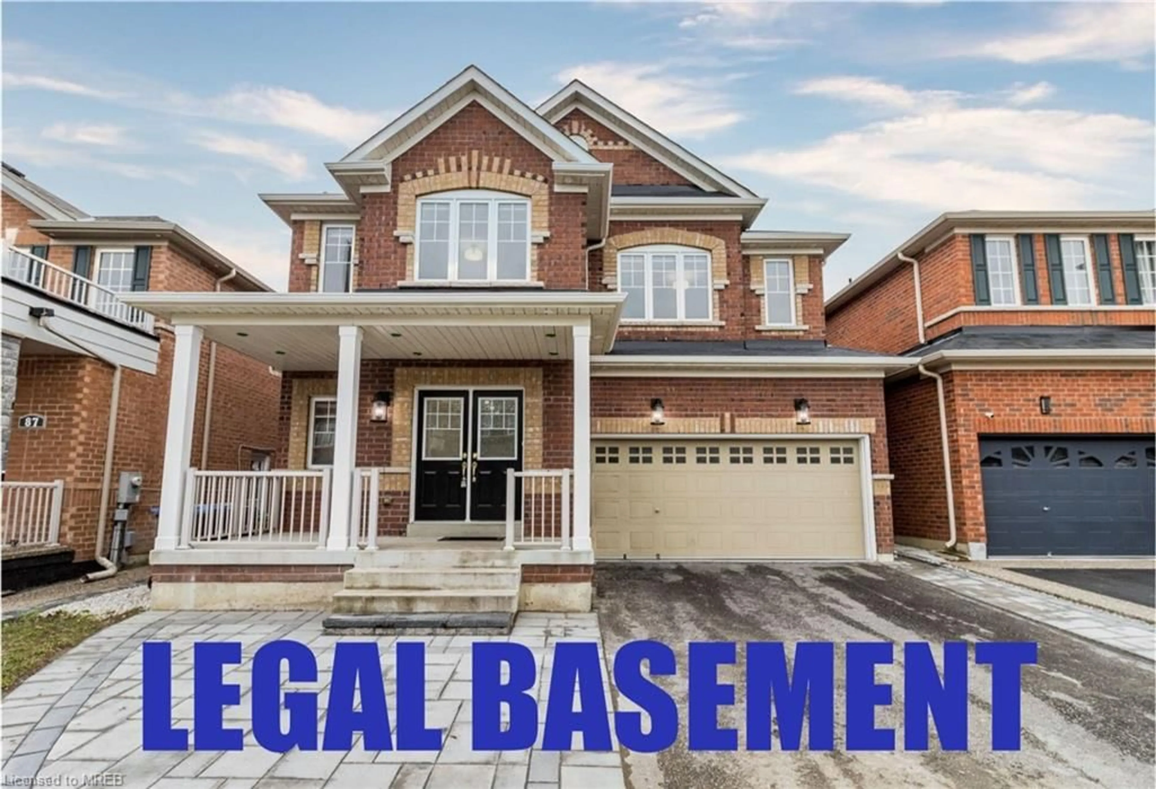 Home with brick exterior material for 85 Cookview Dr, Brampton Ontario L6R 3V1
