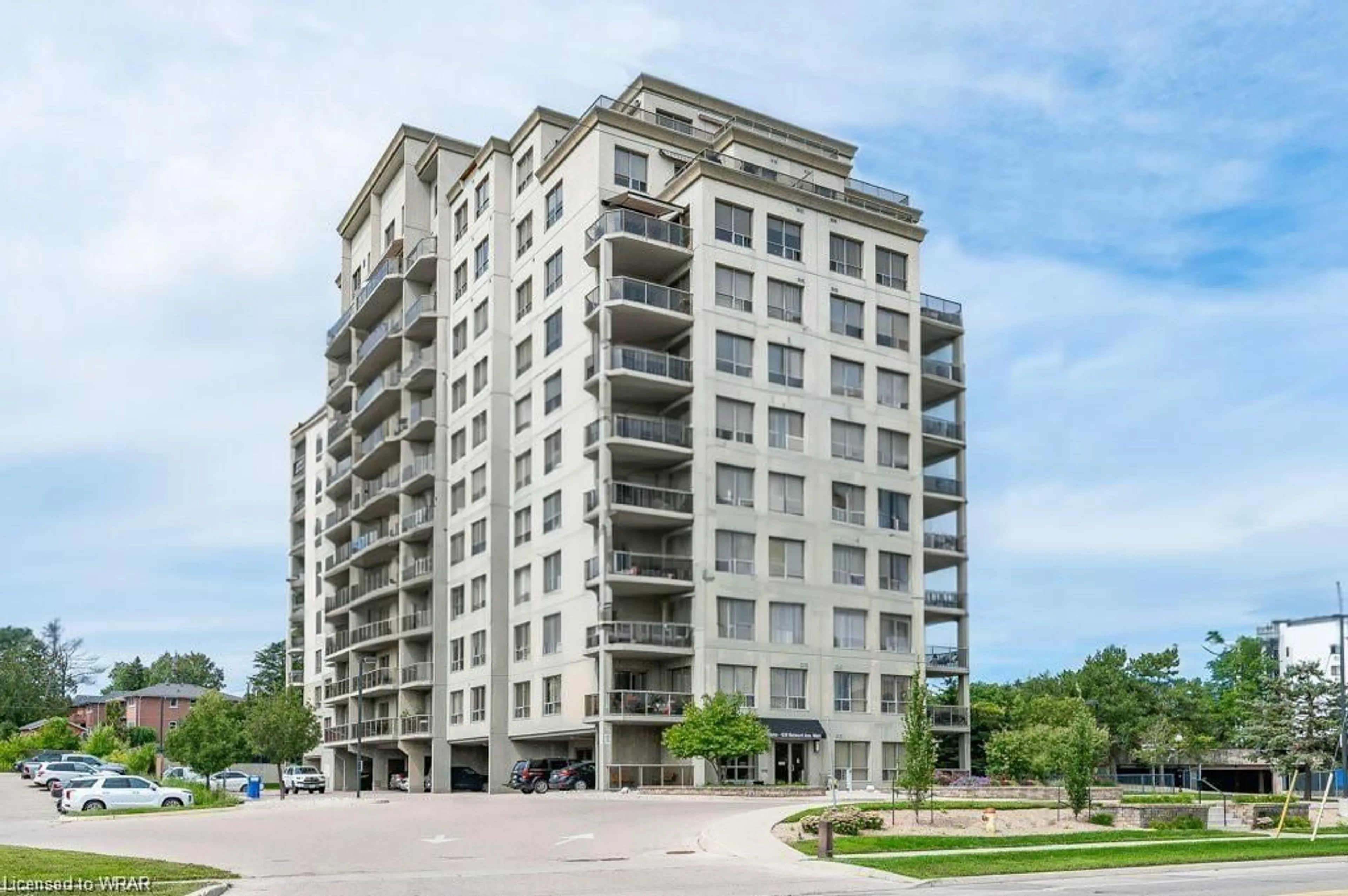 A pic from exterior of the house or condo for 539 Belmont Ave #505, Kitchener Ontario N2M 0A2