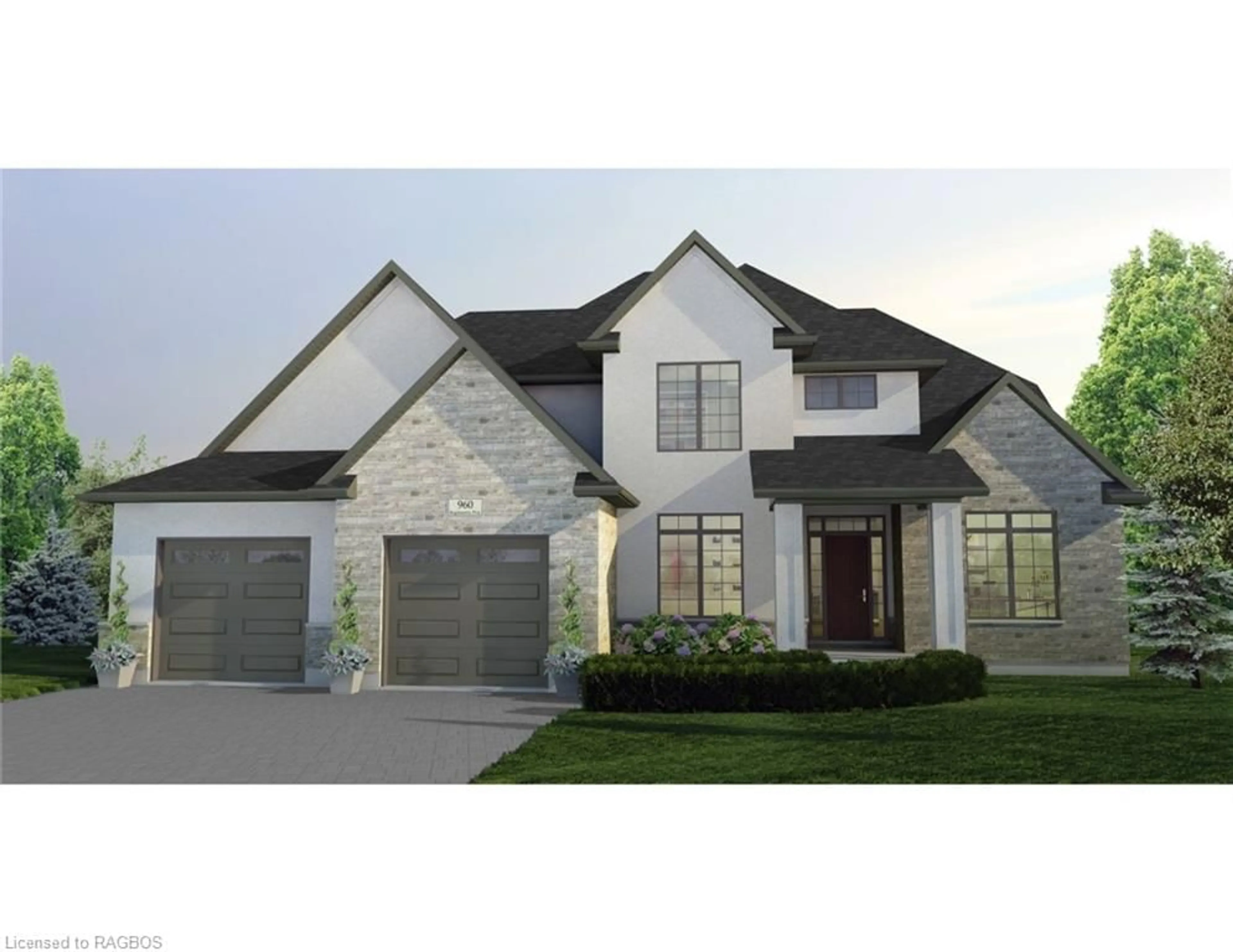 Home with brick exterior material for 960 Bogdanovic Way, Huron-Kinloss Ontario N2Z 0H4