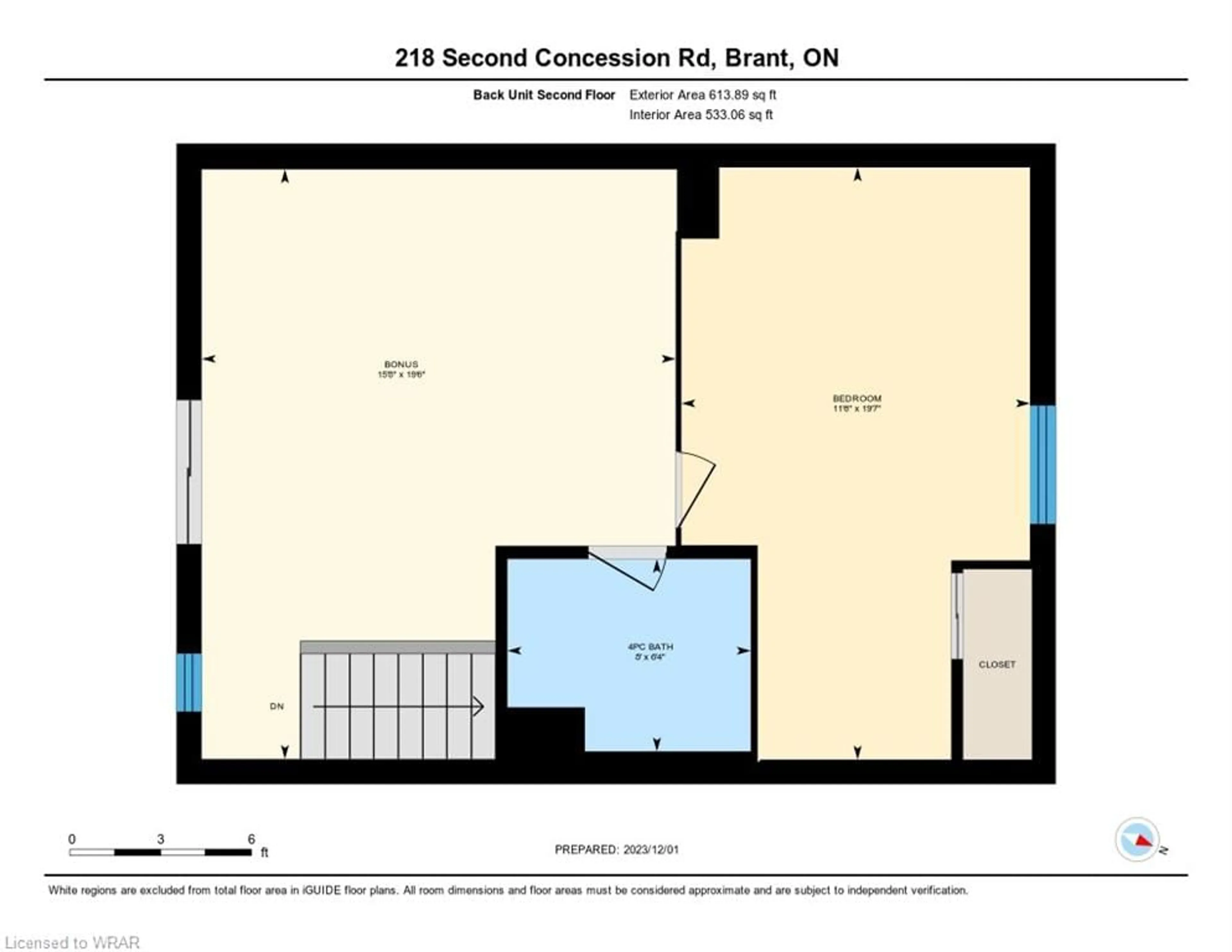 Floor plan for 218 Second Concession Rd, Princeton Ontario N0J 1V0