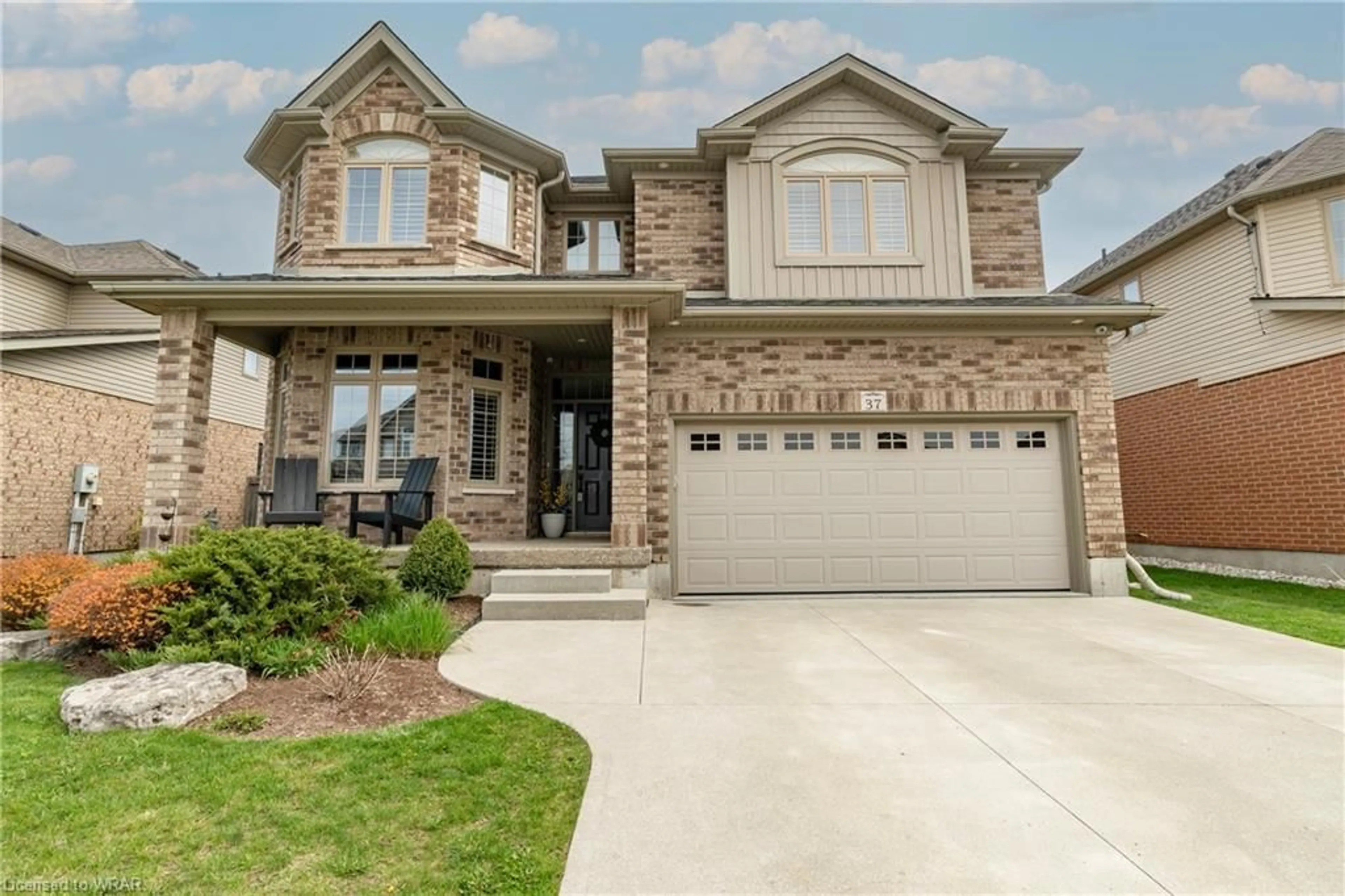 Home with brick exterior material for 37 Goldschmidt Cres, Baden Ontario N3A 4R5