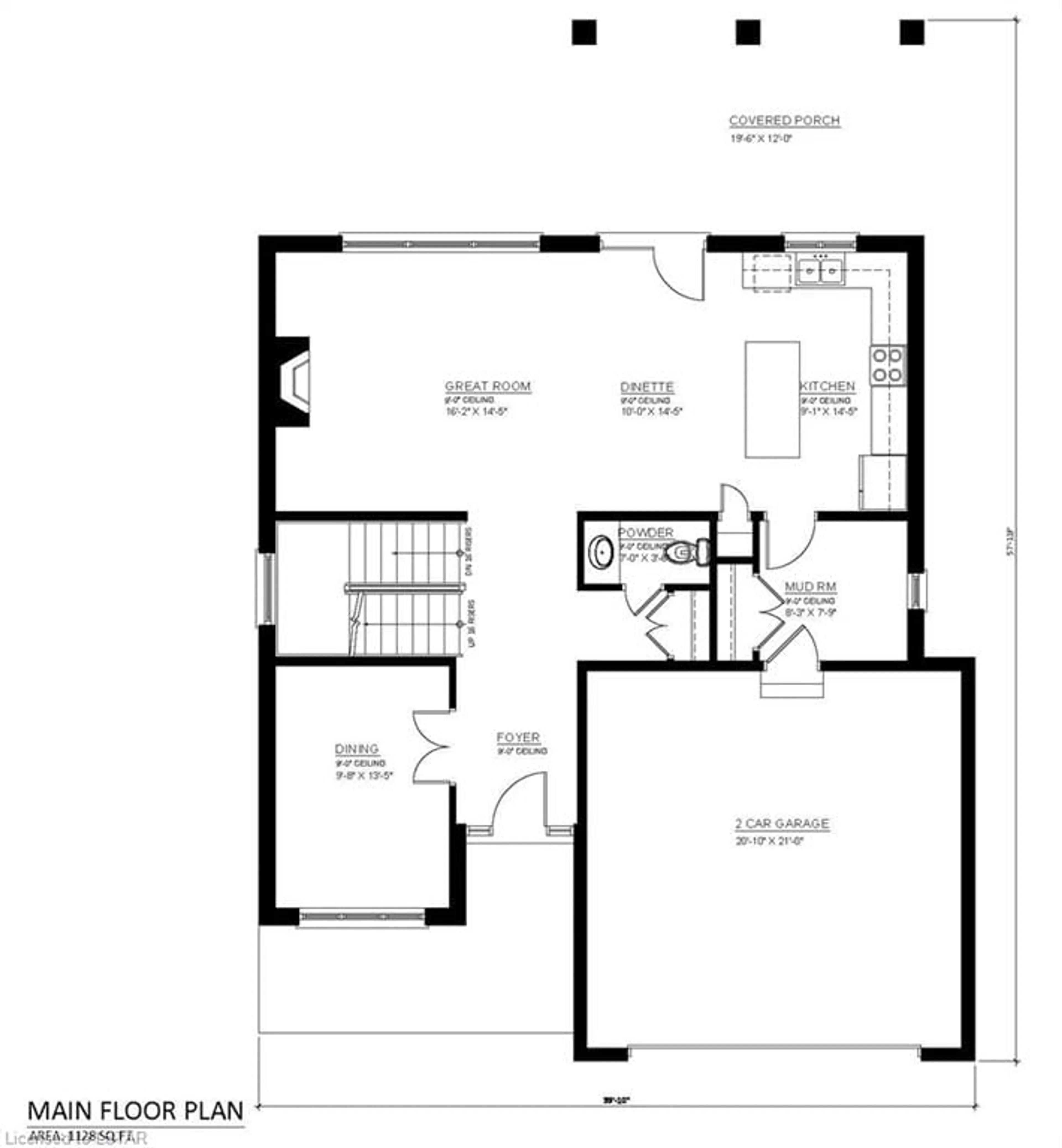 Floor plan for 53 Briscoe Cres, Strathroy Ontario N7G 0G3