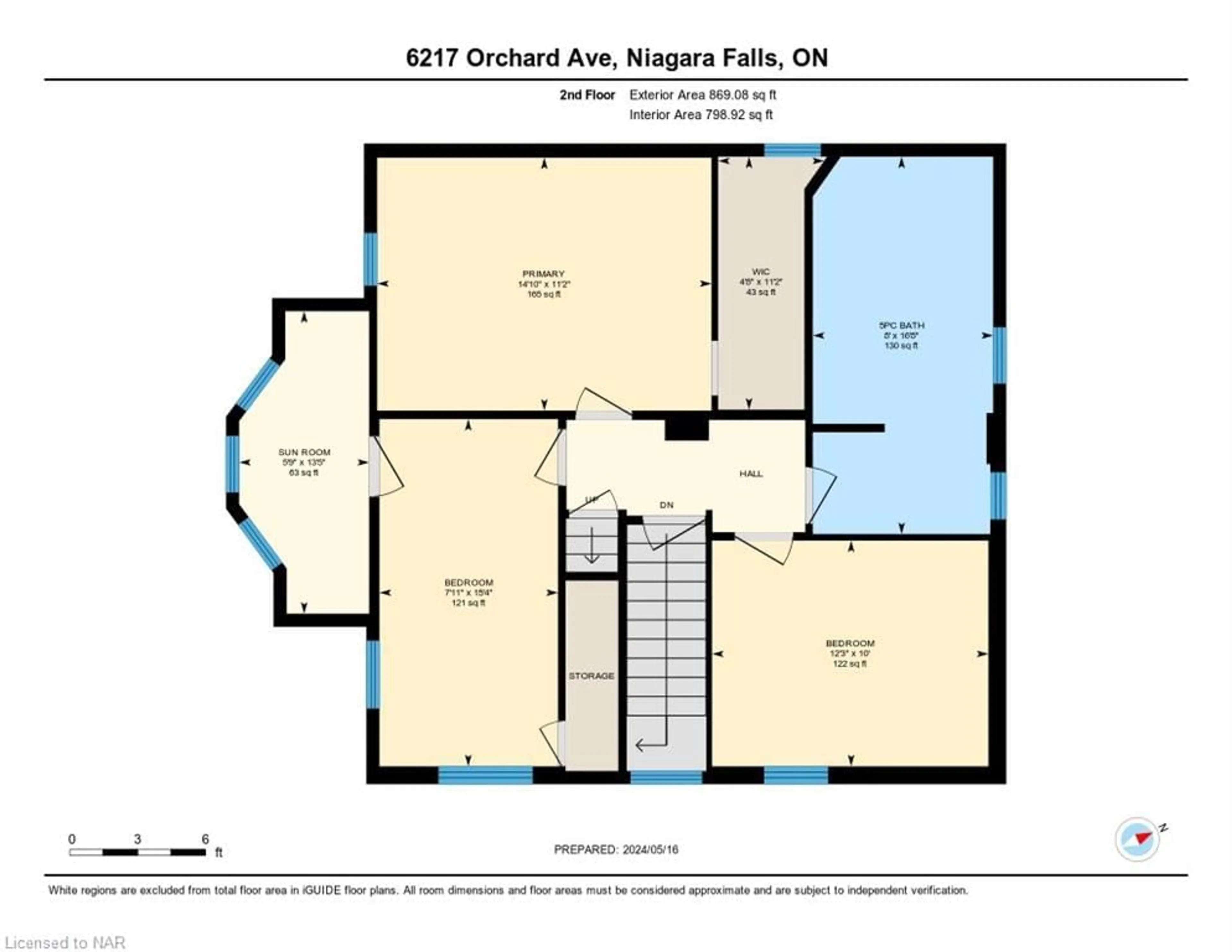 Floor plan for 6217 Orchard Ave, Niagara Falls Ontario L2G 4G7