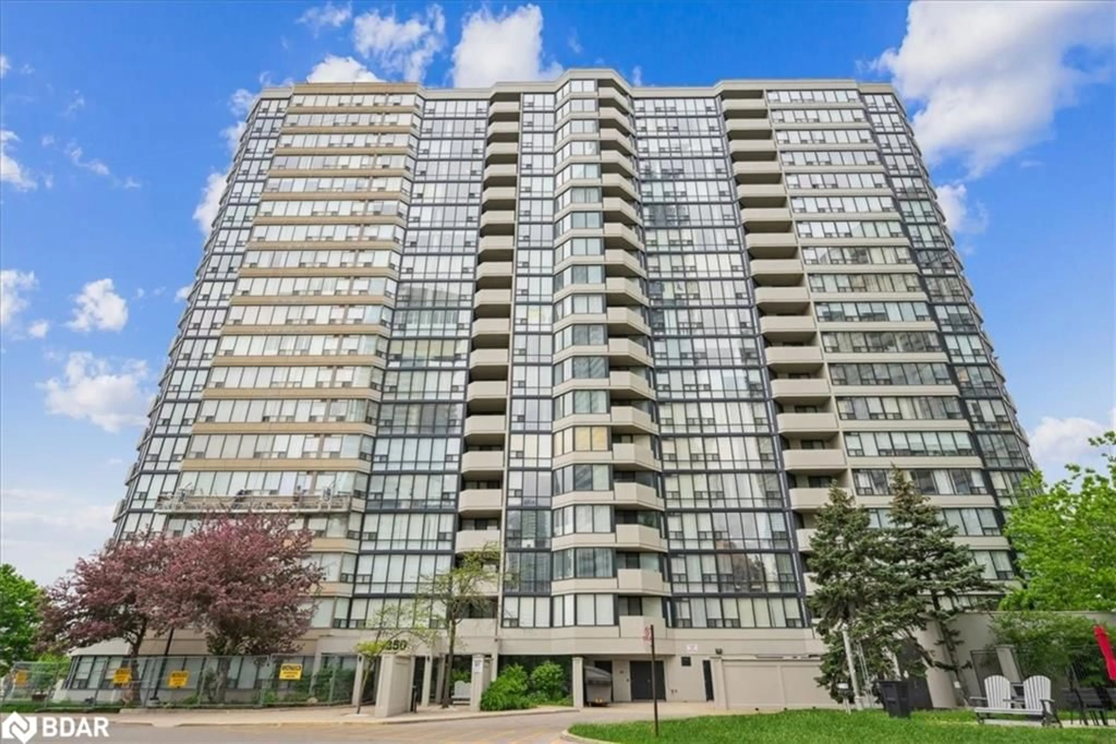 A pic from exterior of the house or condo for 350 Rathburn Rd #809, Mississauga Ontario L5B 3Y2