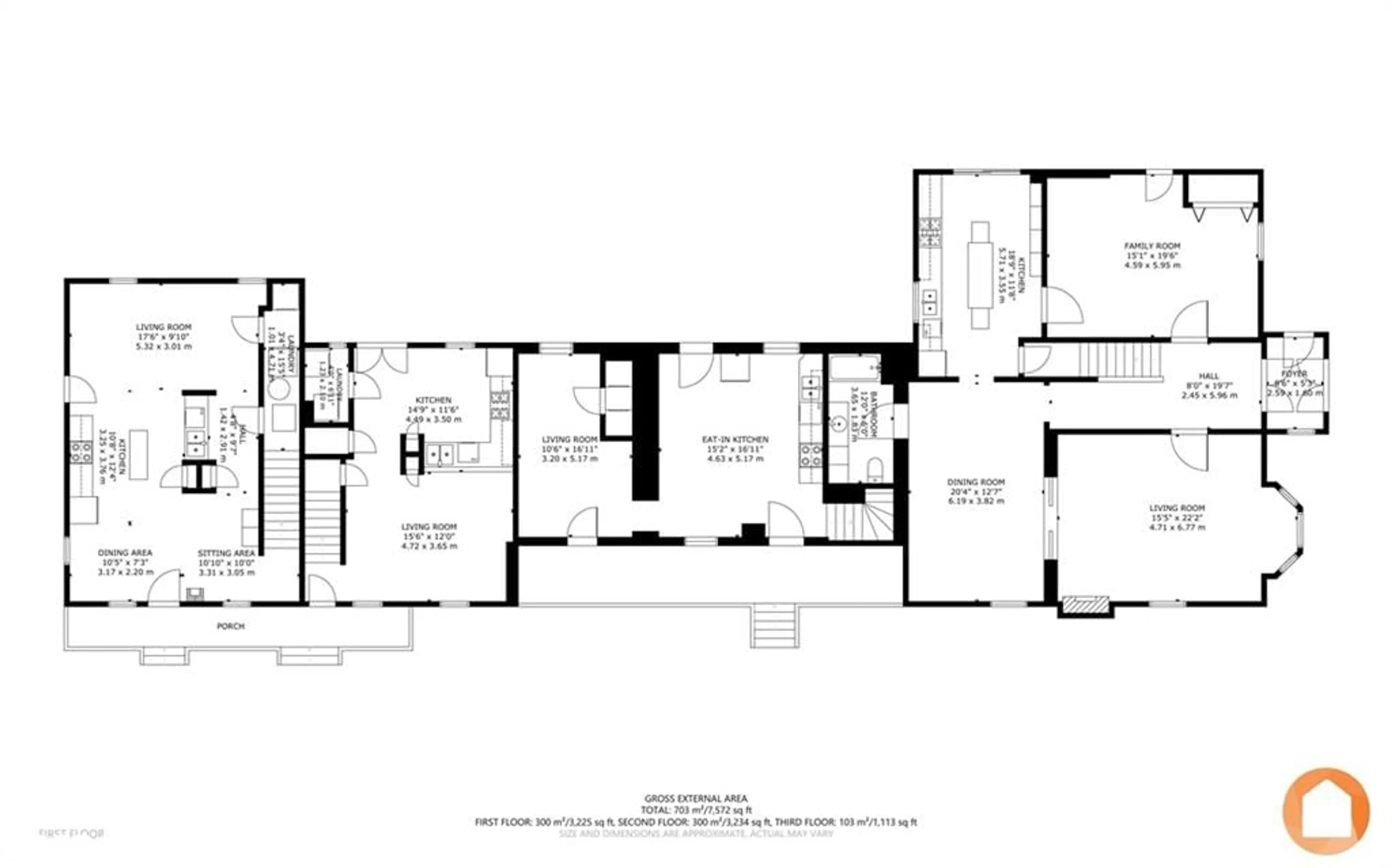 Floor plan for 64 Front Street West,  Stirling Ward, Stirling Ontario K0K 3E0