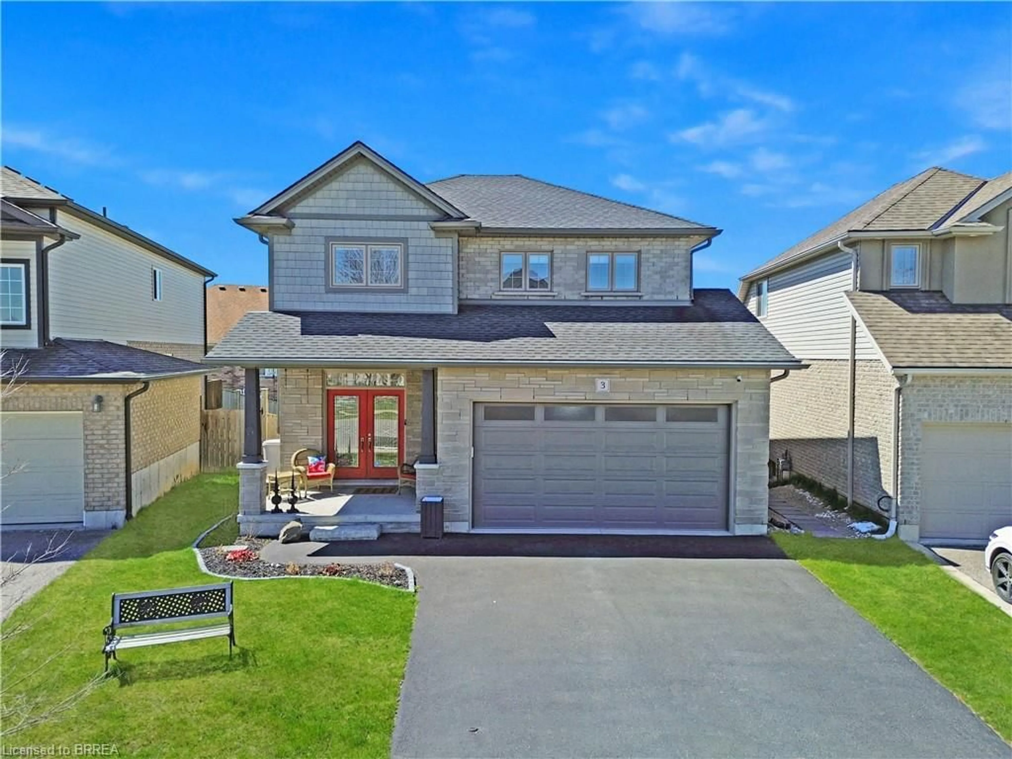 Frontside or backside of a home for 3 Heath St, Brantford Ontario N3T 0B4