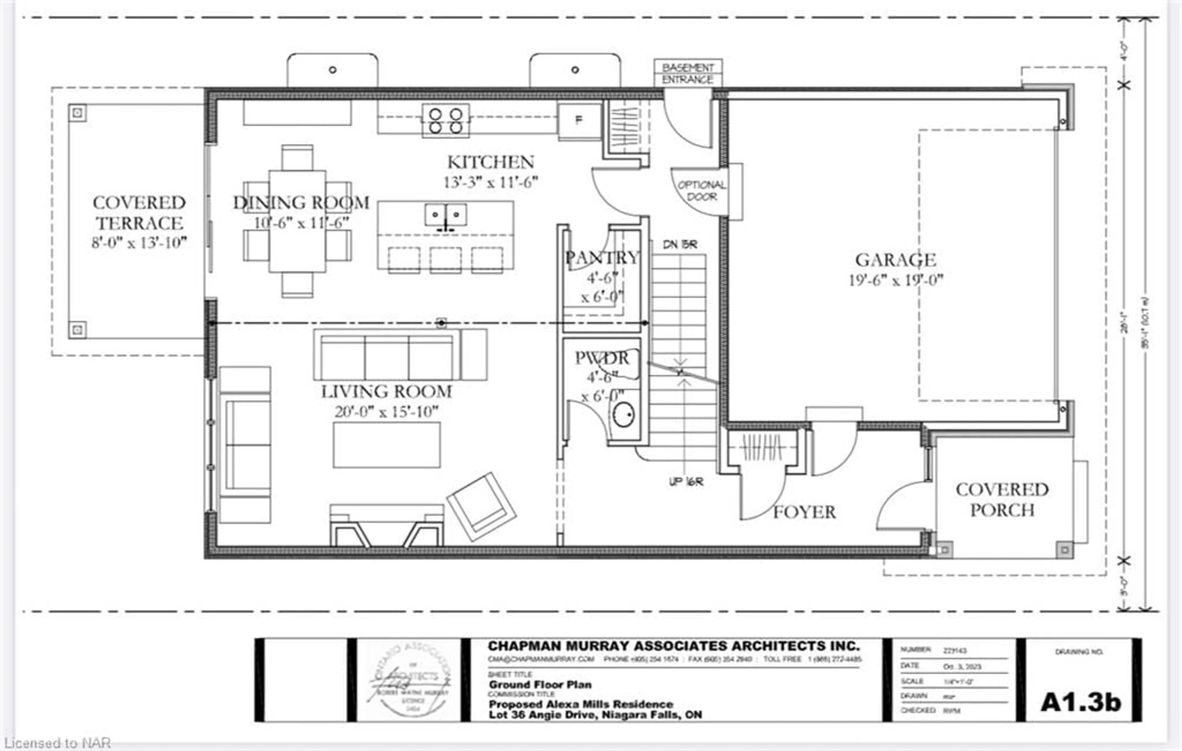 Floor plan for N/A Angie Dr, Niagara Falls Ontario L2L 2L2