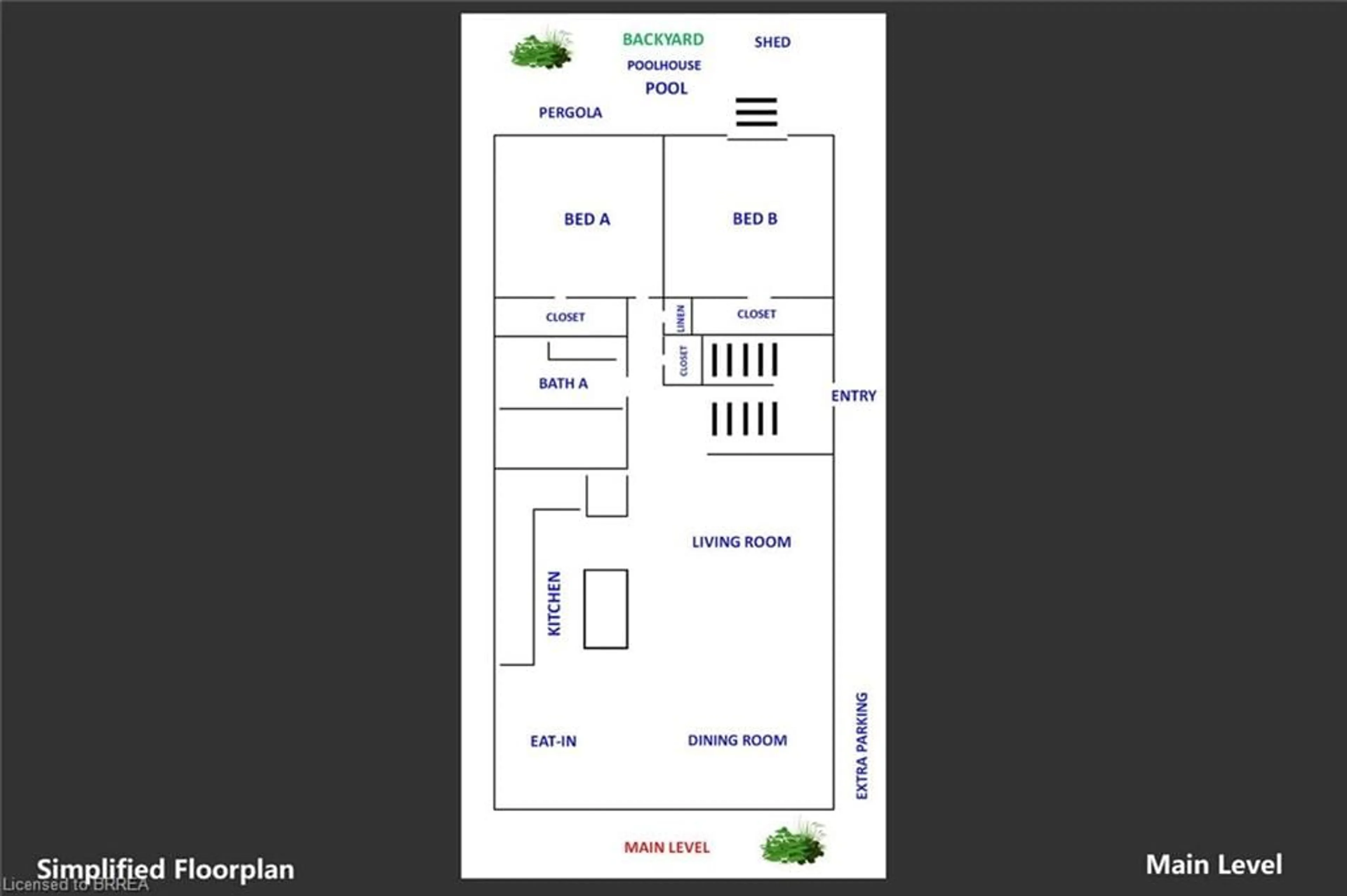 Floor plan for 65 Roman Cres, Brantford Ontario N3V 1A2