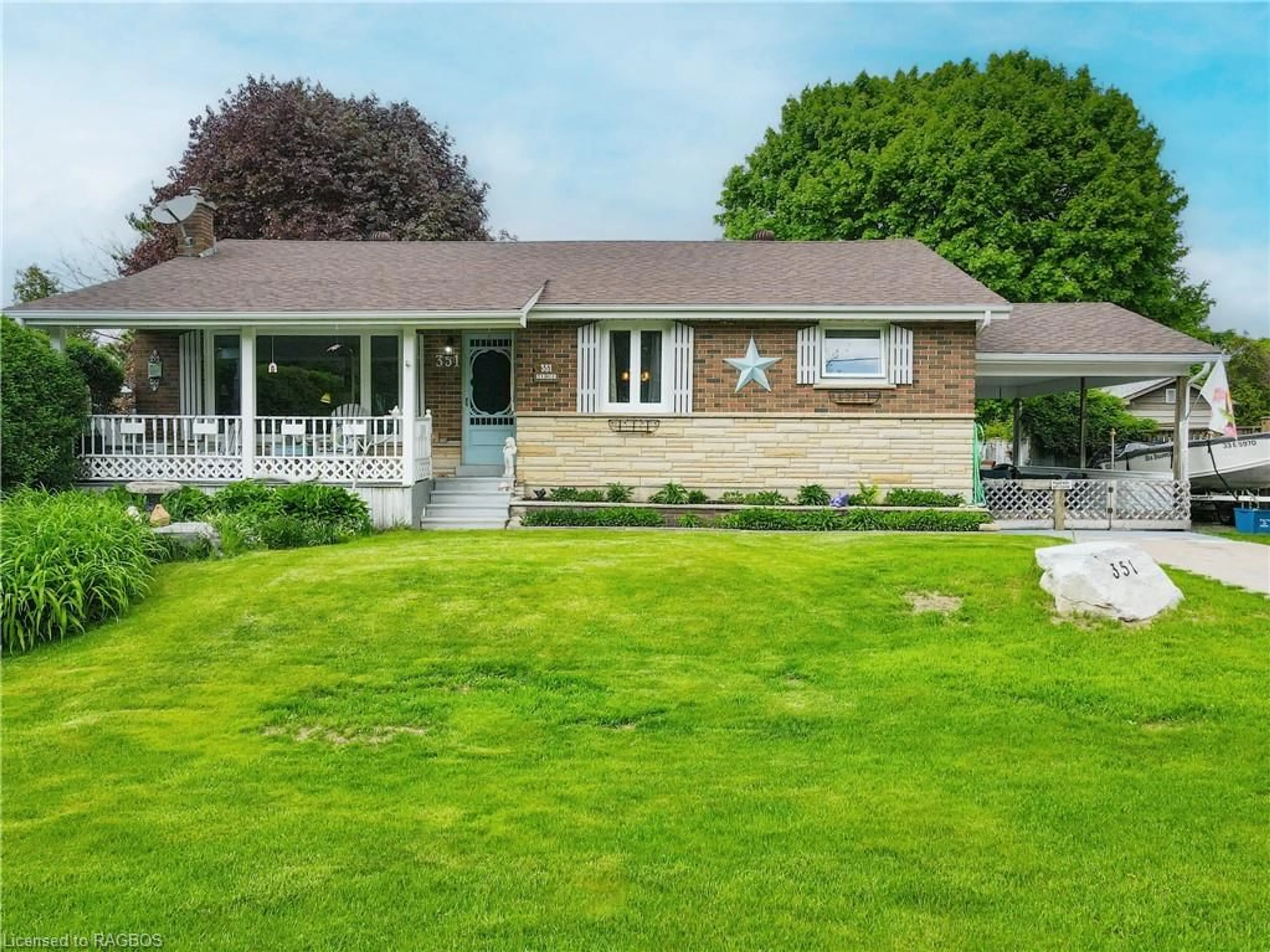 Frontside or backside of a home for 351 Market St, Saugeen Shores Ontario N0H 2C2