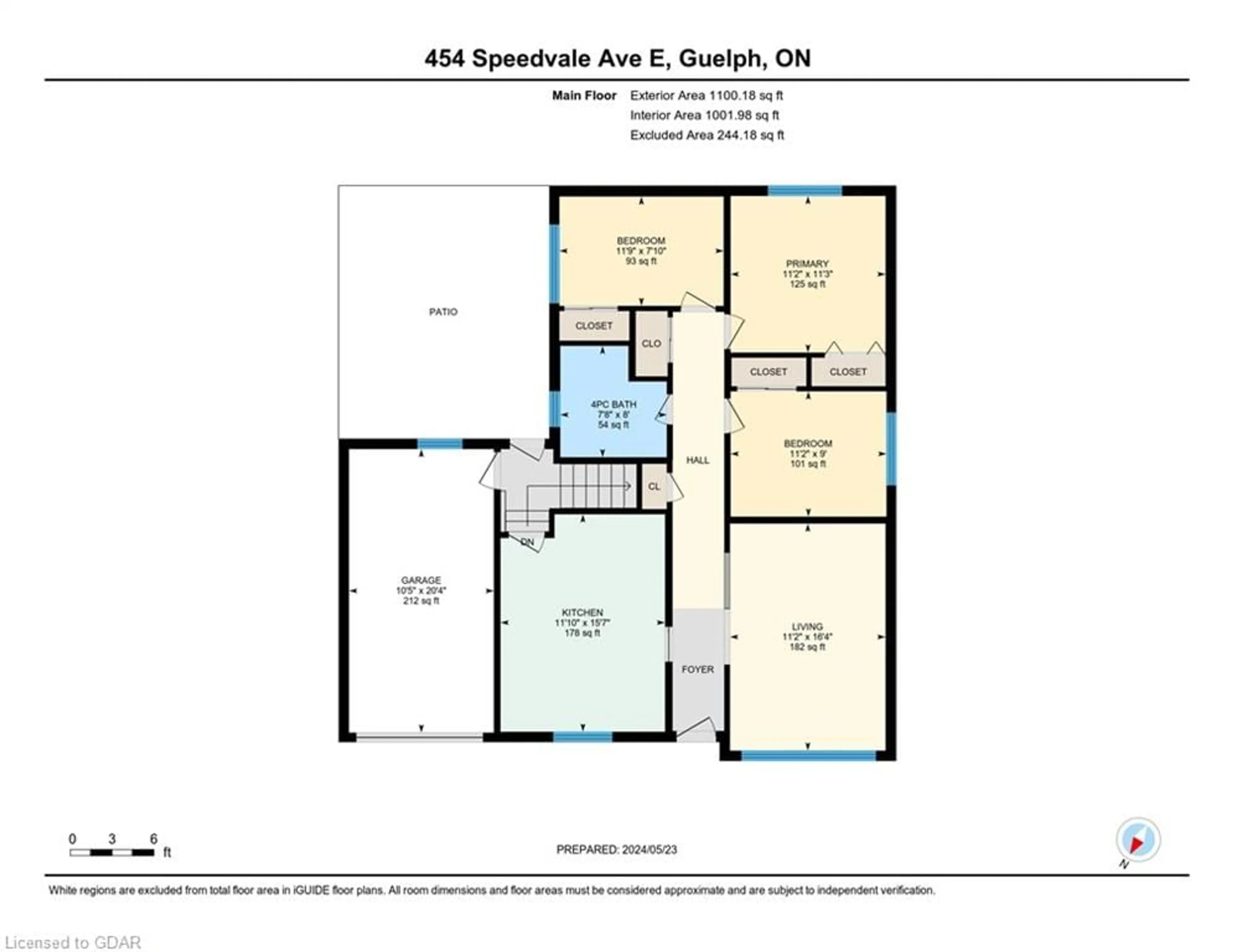 Floor plan for 454 Speedvale Ave, Guelph Ontario N1E 1P1