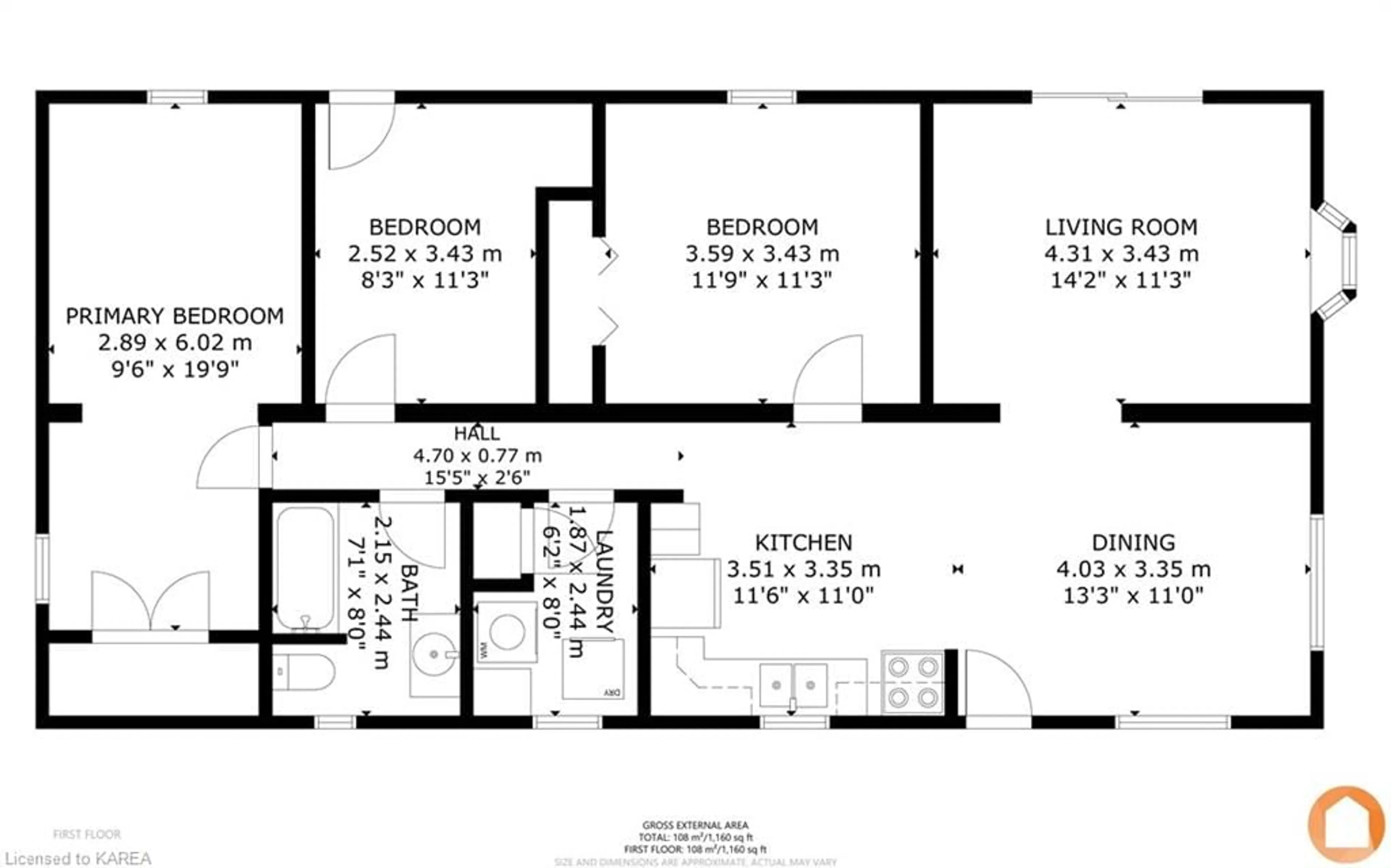 Floor plan for 21 Moore Ave, Greater Napanee Ontario K7R 3K7
