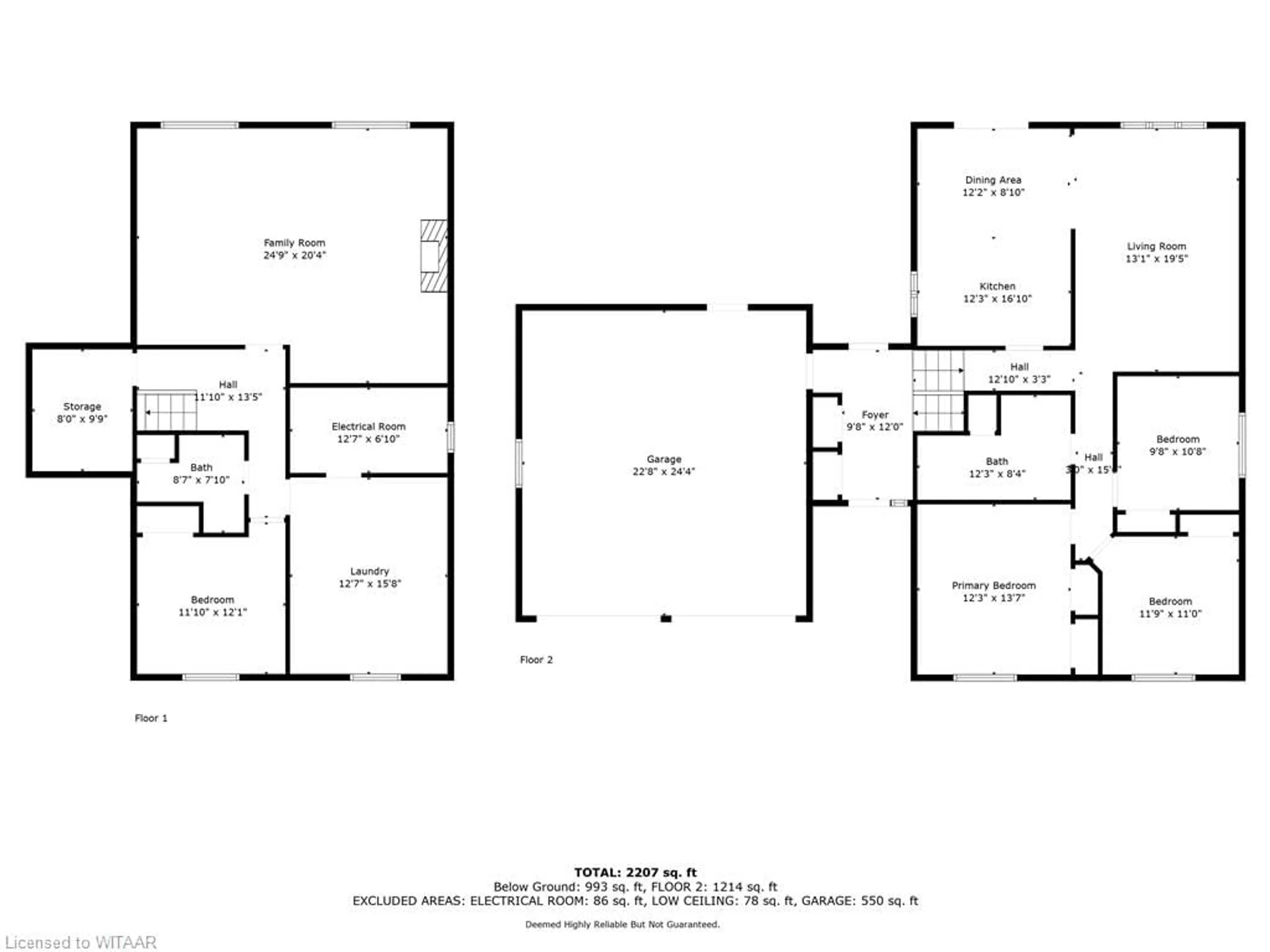 Floor plan for 6 Cardinal Crt, Tillsonburg Ontario N4G 4S6