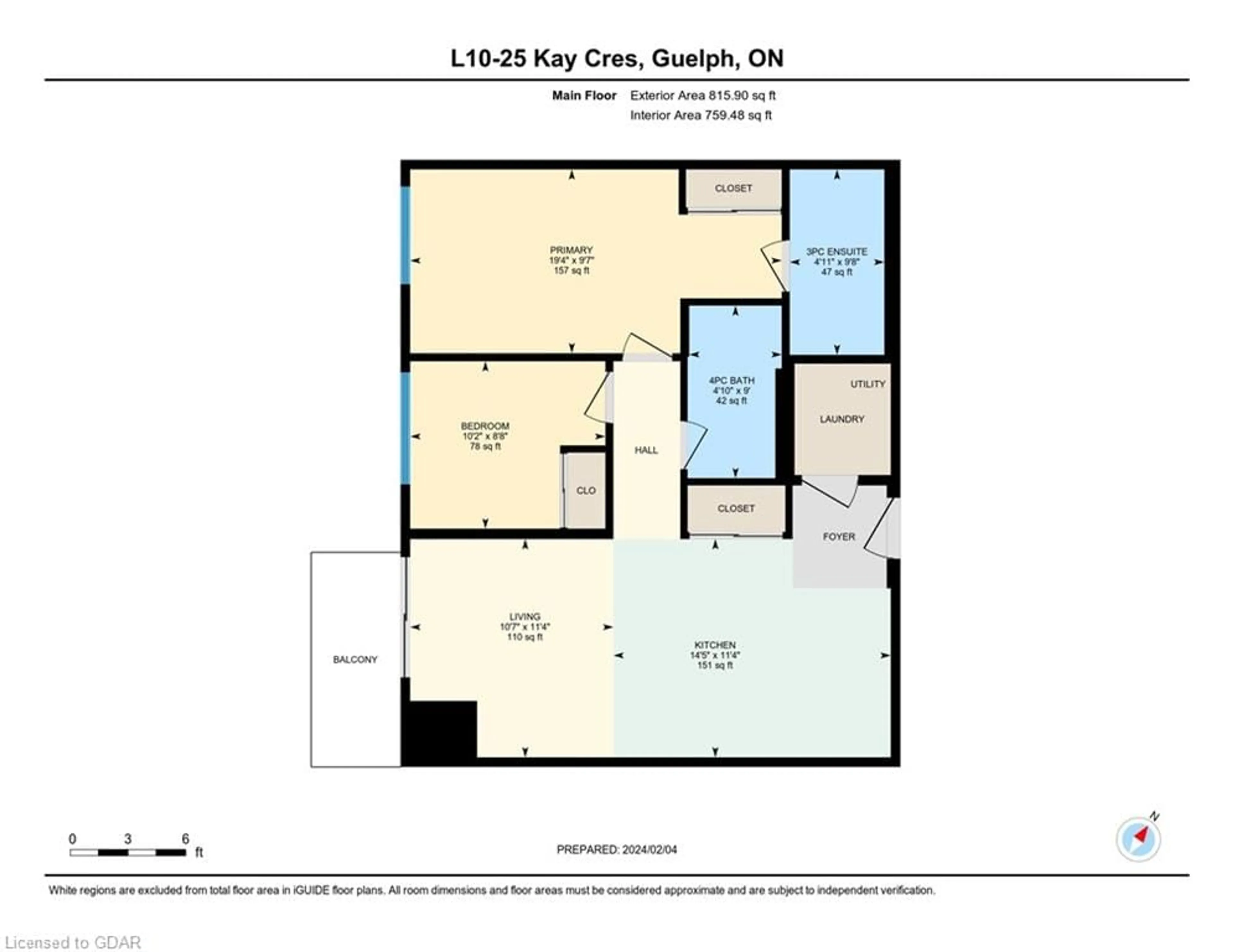 Floor plan for 25 Kay Cres #LL10, Guelph Ontario N1L 1H1