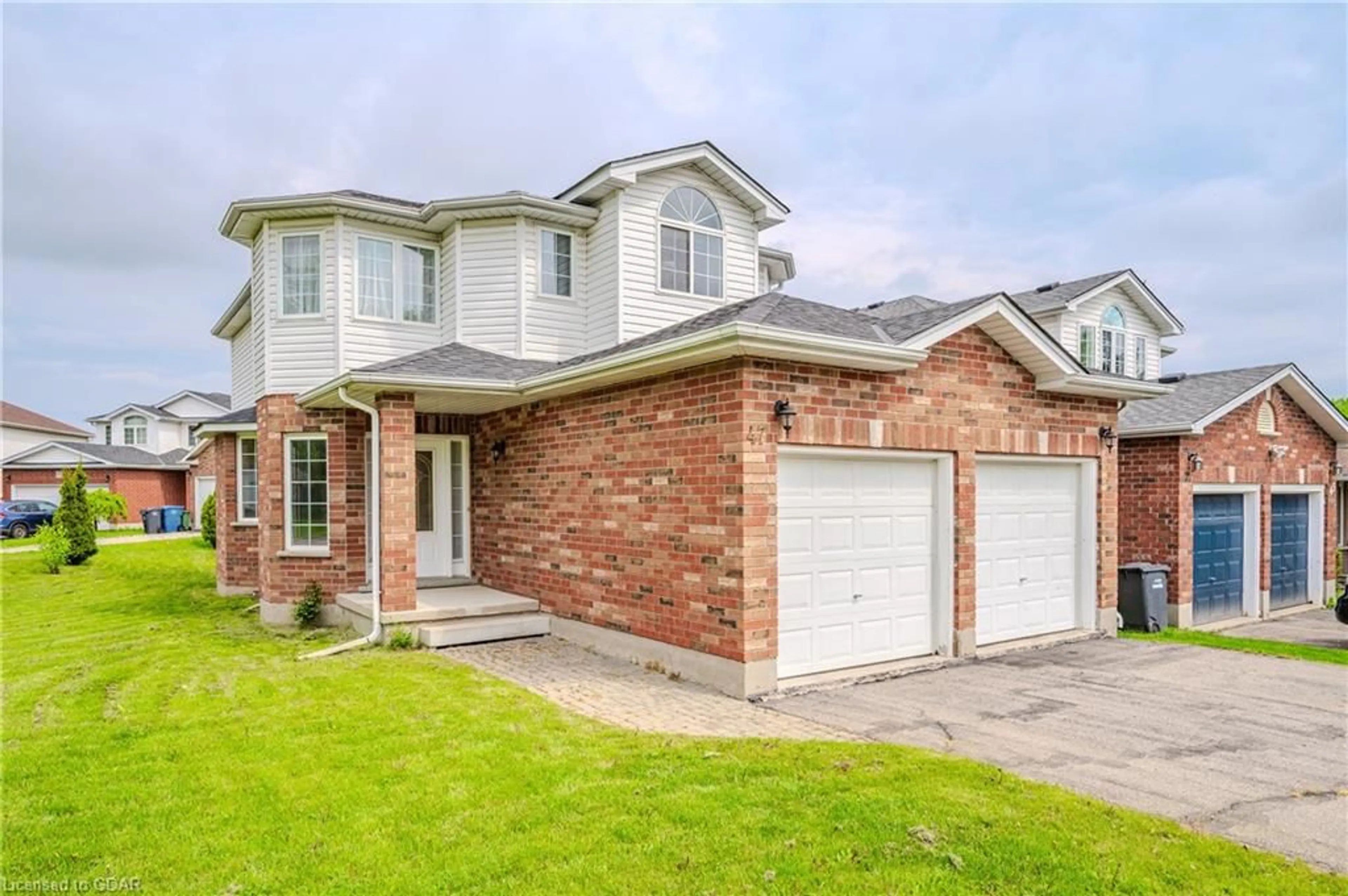 Home with brick exterior material for 47 Bond Crt, Guelph Ontario N1H 8N6