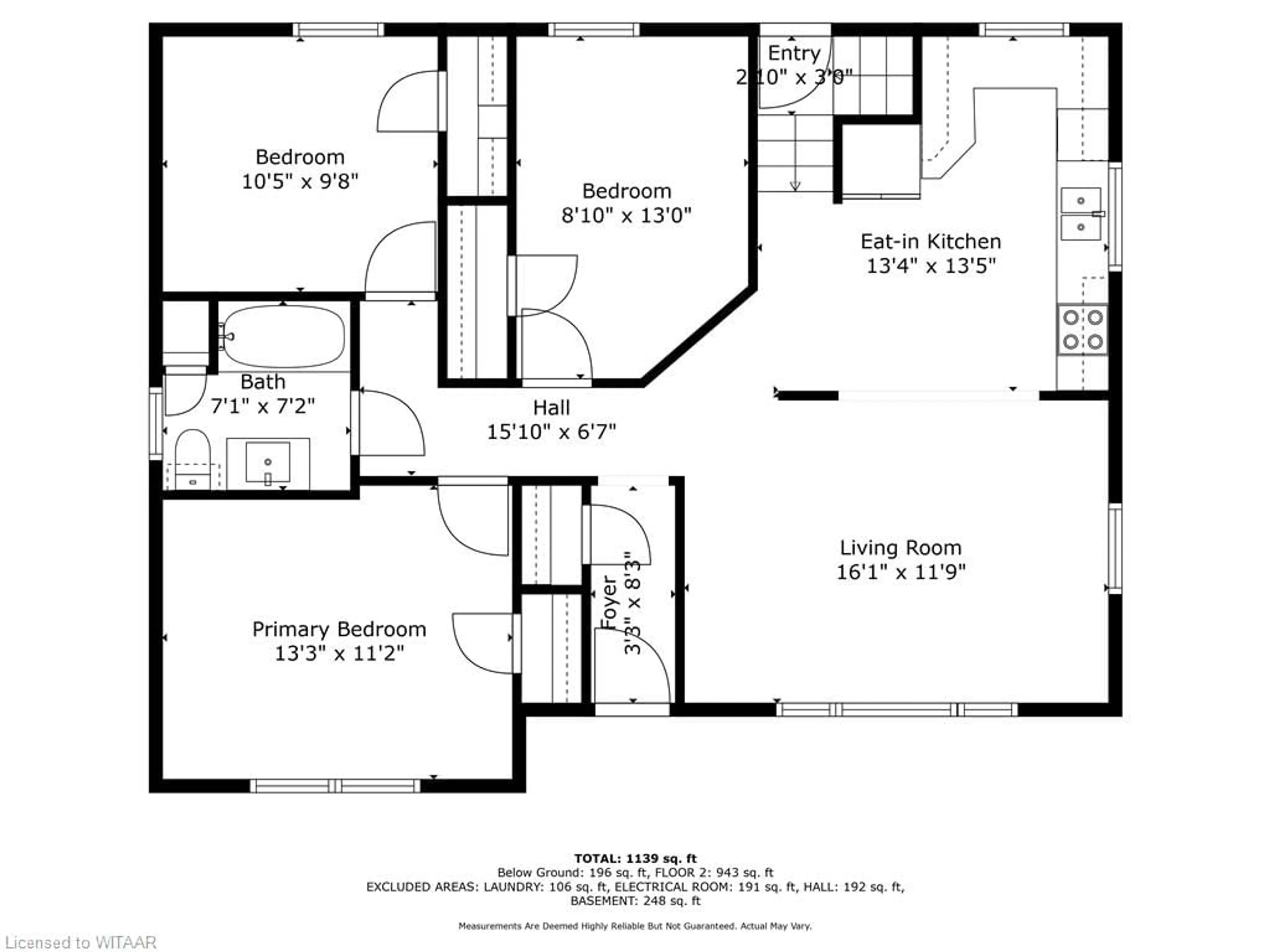 Floor plan for 584446 Beachville Rd, Beachville Ontario N0J 1A0