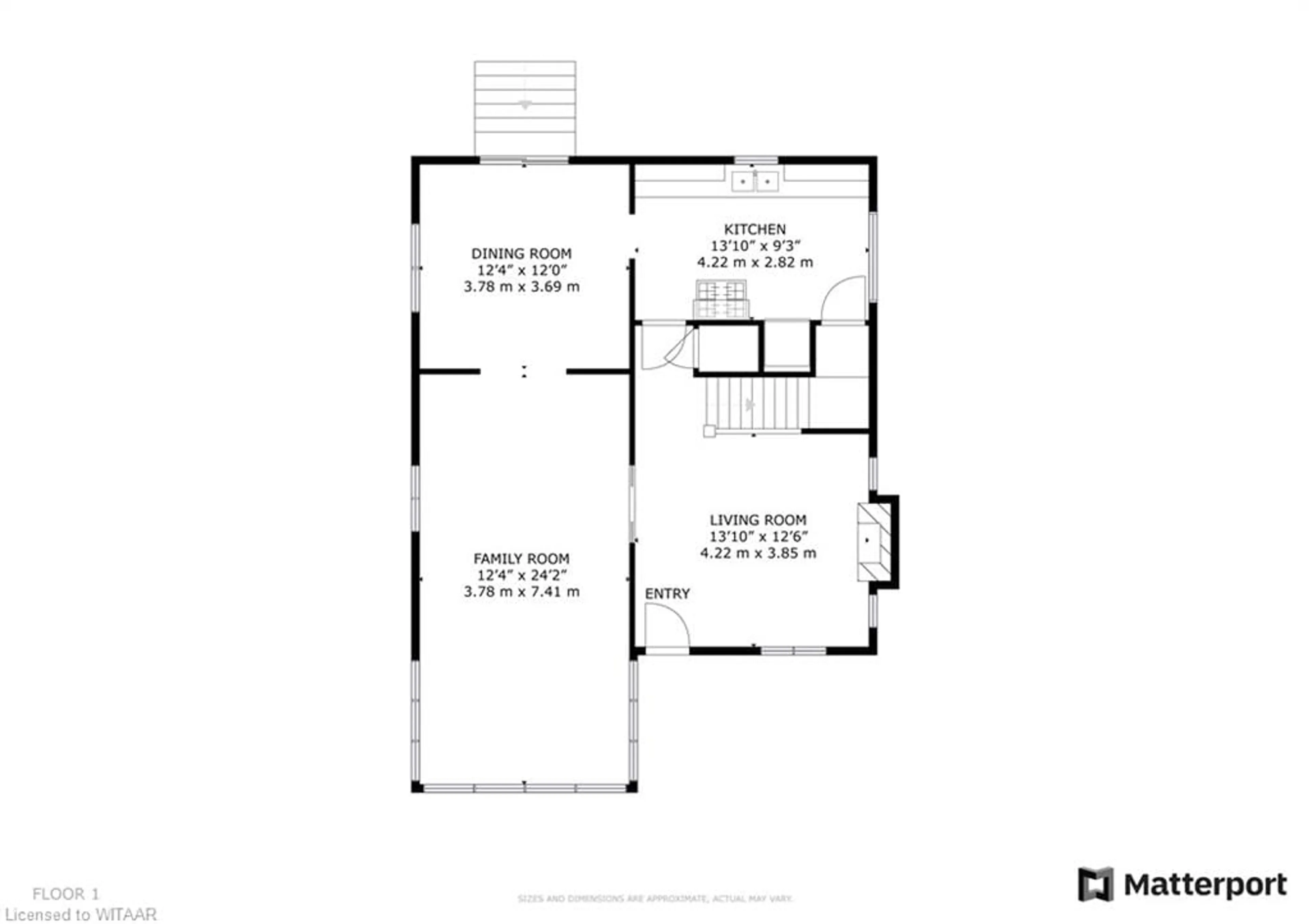 Floor plan for 513 King St, Woodstock Ontario N4S 1M7