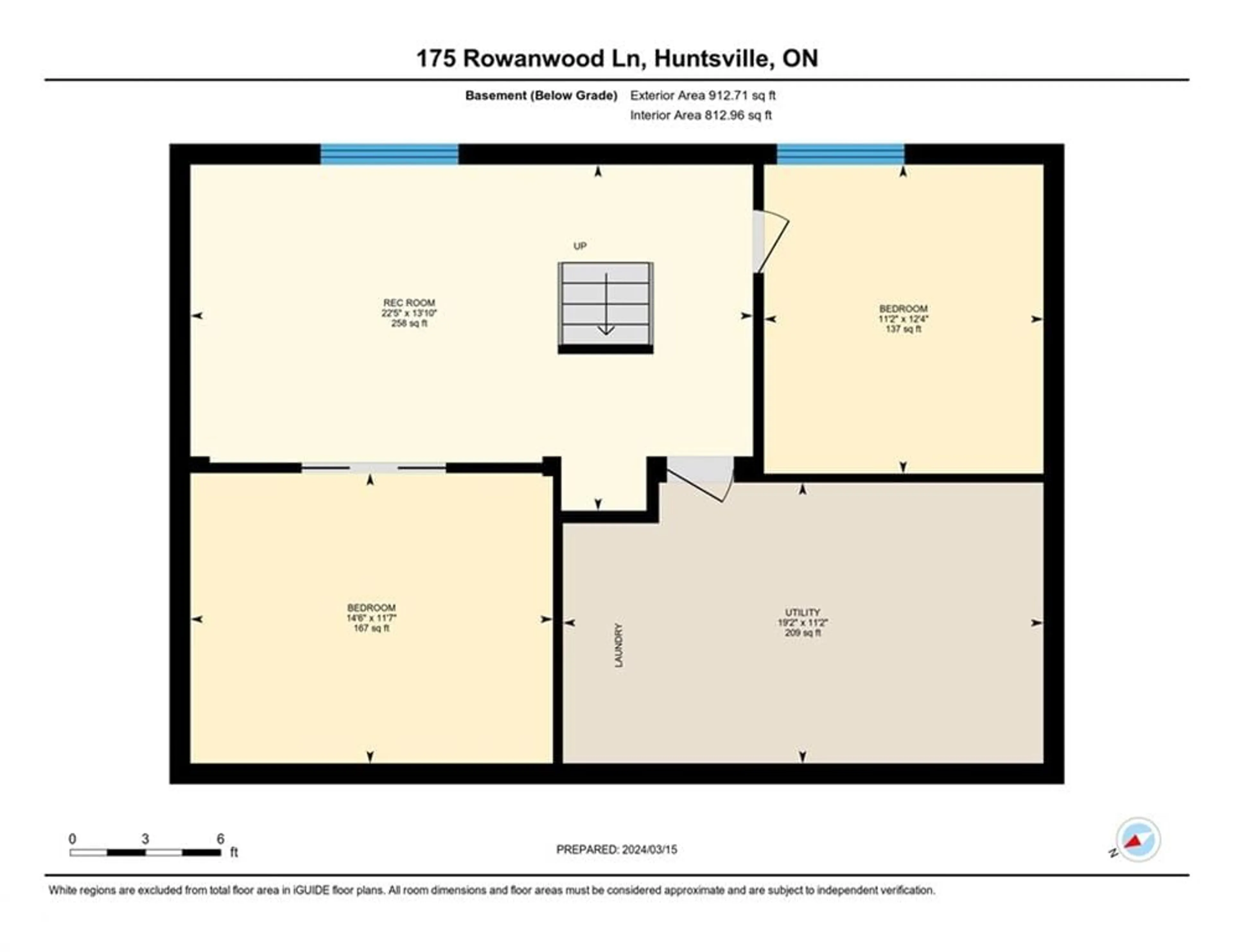 Floor plan for 175 Rowanwood Lane, Utterson Ontario P0B 1M0