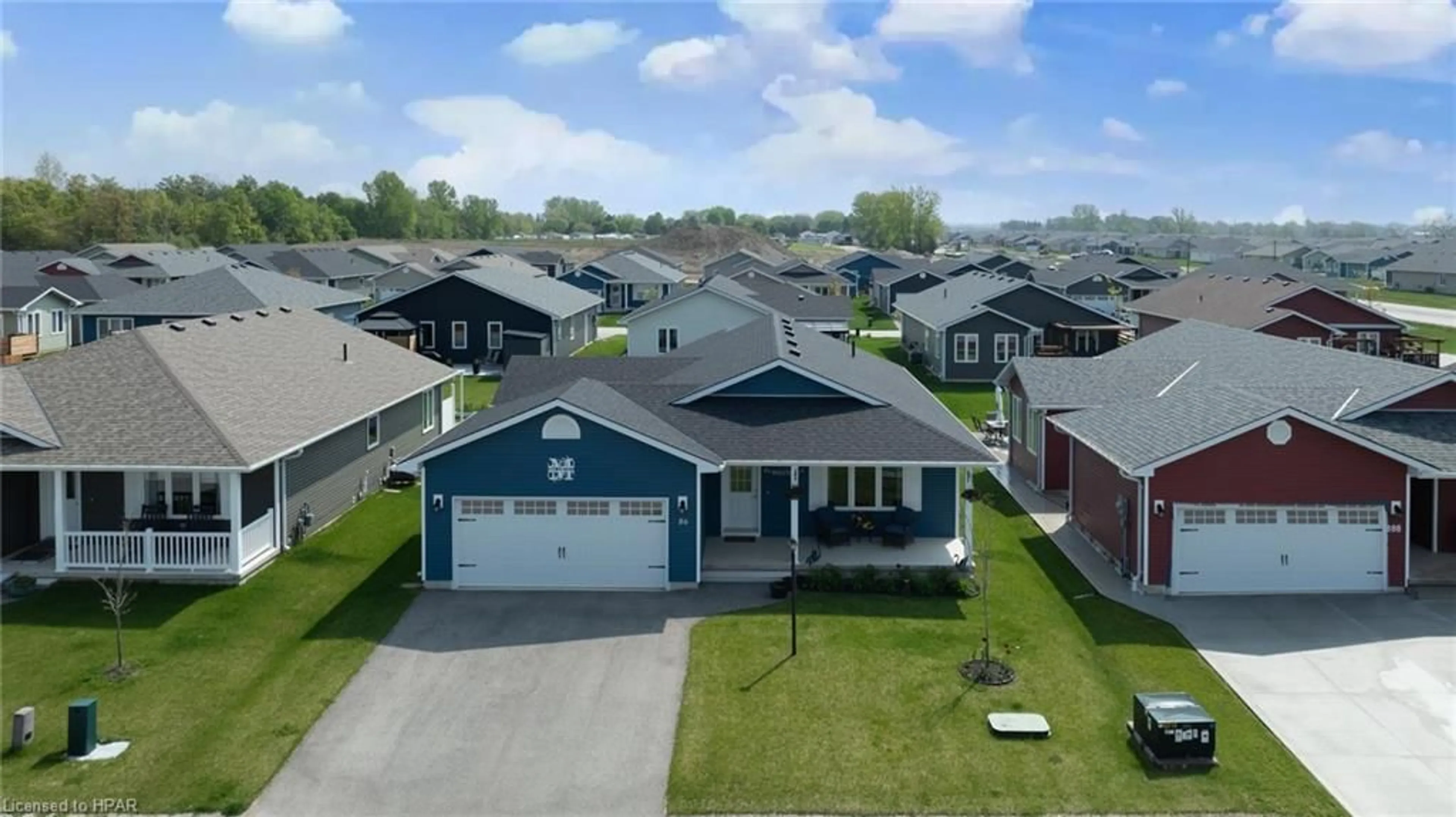 Frontside or backside of a home, the street view for 86 Huron Heights Dr, Ashfield-Colborne-Wawanosh Ontario N7A 0C1