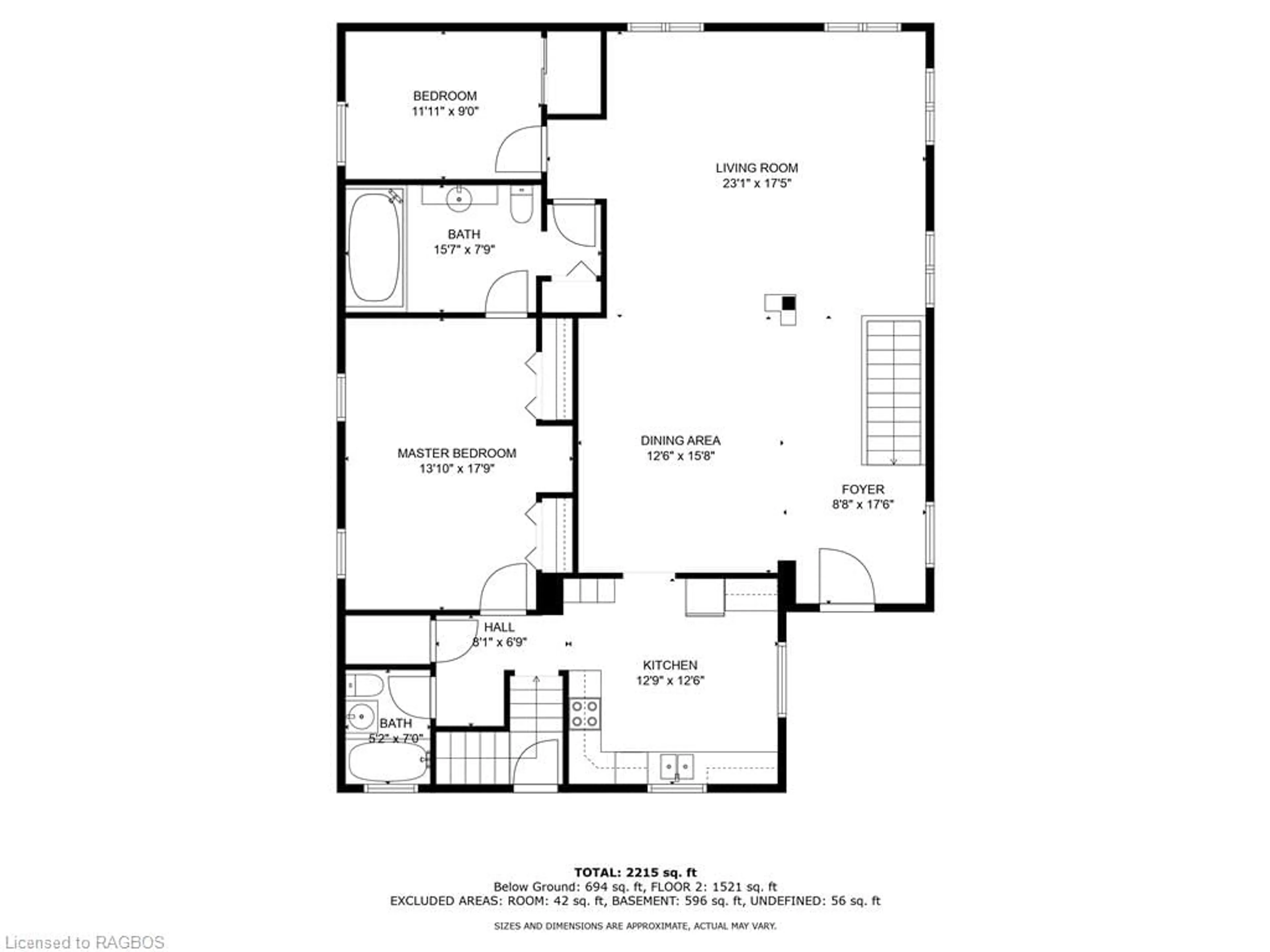 Floor plan for 7 Park Head Rd, Park Head Ontario N0H 2T0