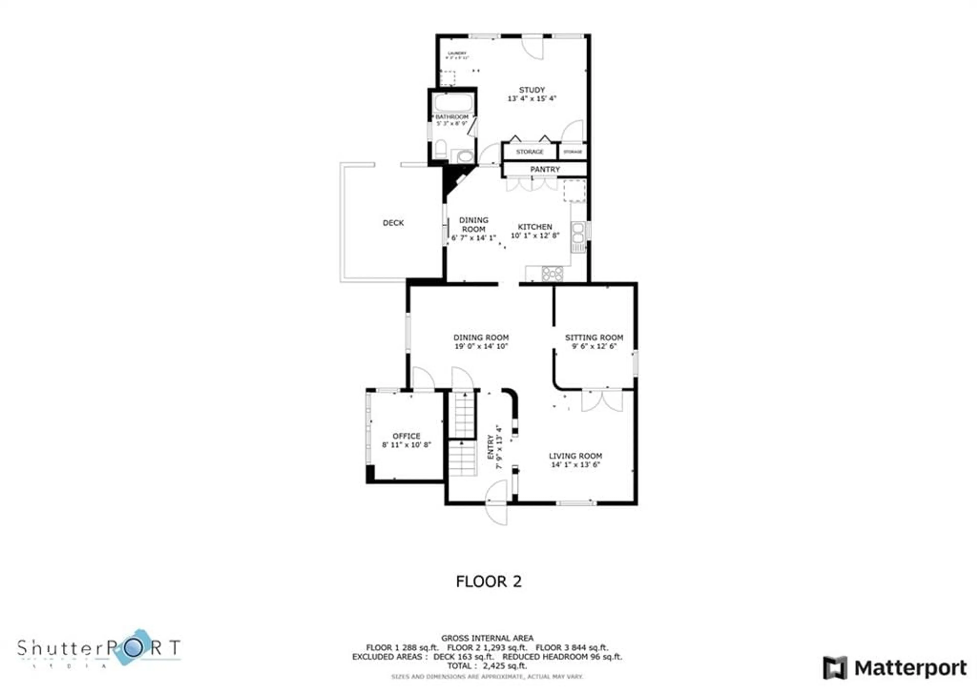 Floor plan for 233 Queen St, Midland Ontario L4R 3G9