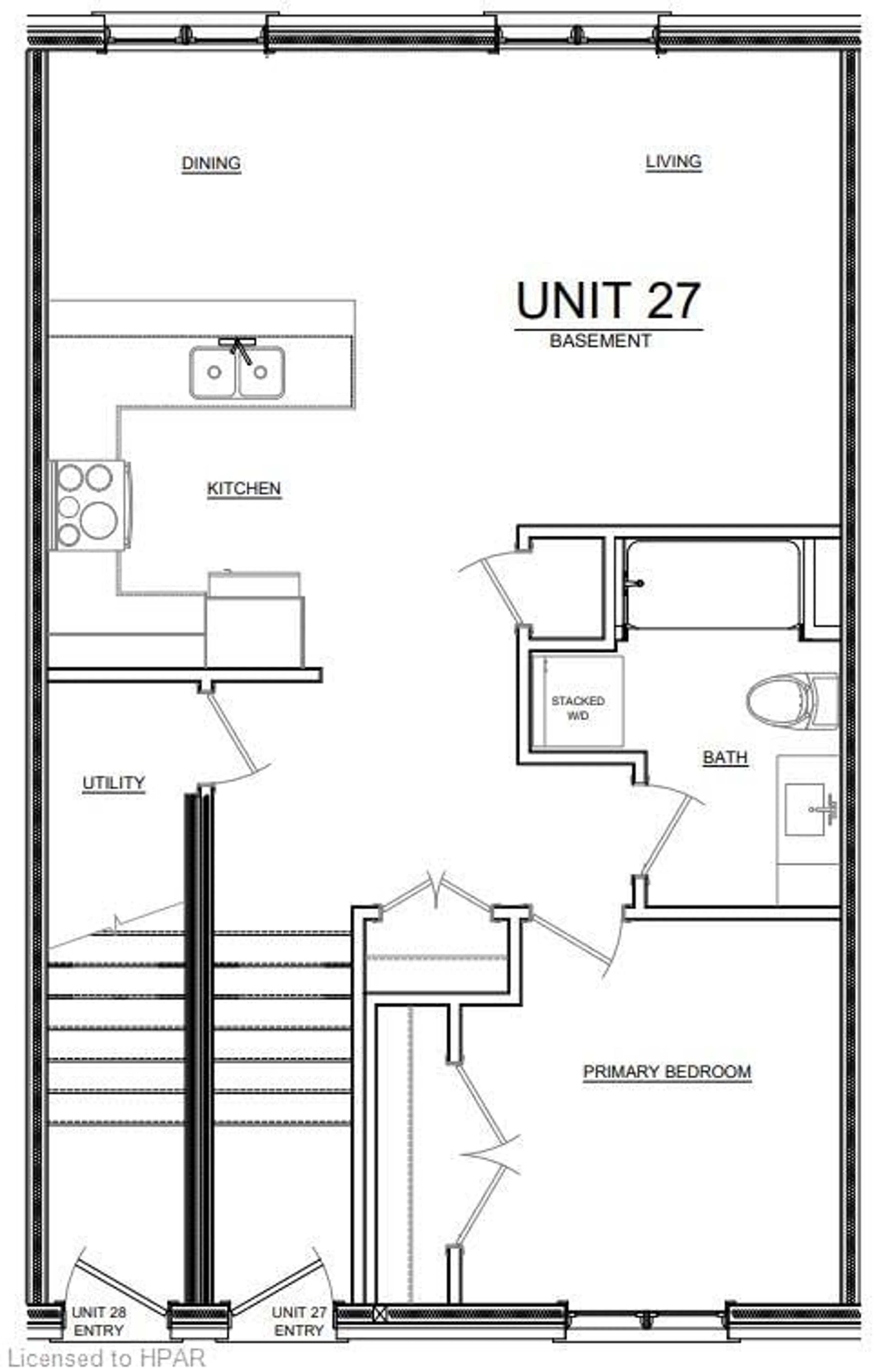 Floor plan for 3202 Vivian Line #27, Stratford Ontario N5A 0K6