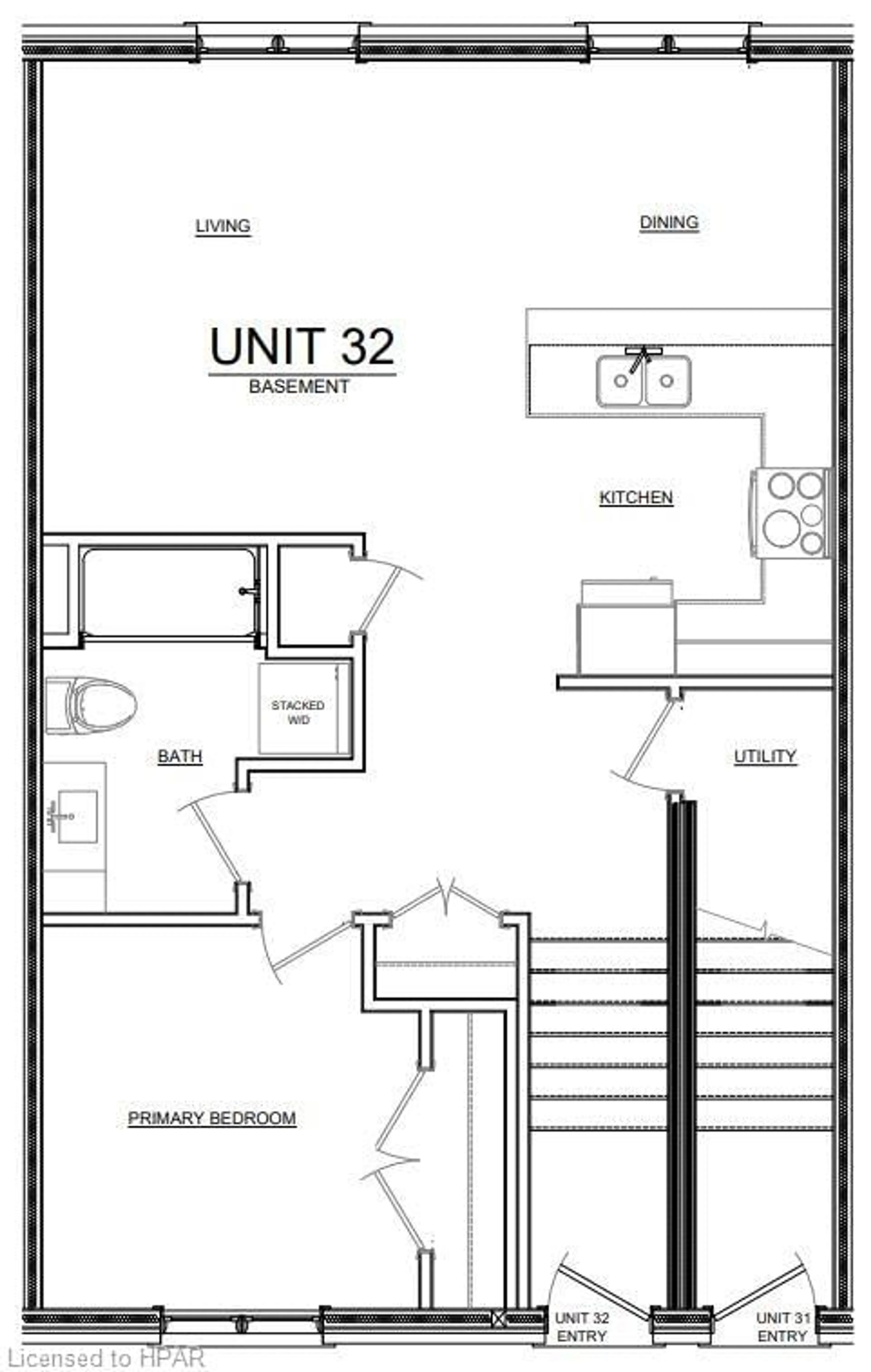 Floor plan for 3202 Vivian Line #32, Stratford Ontario N5A 0K6