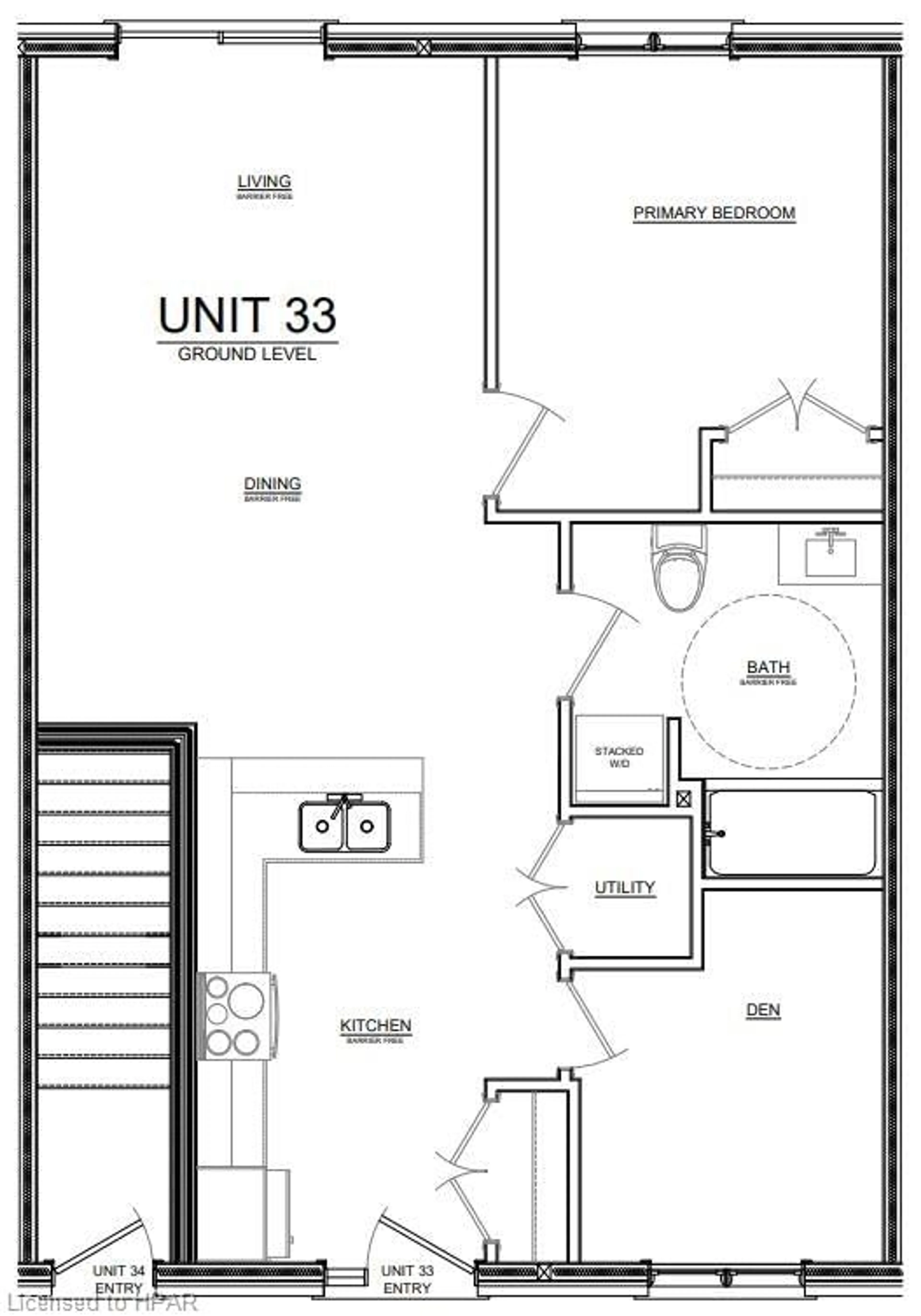 Floor plan for 3202 Vivian Line #33, Stratford Ontario N5A 0K6