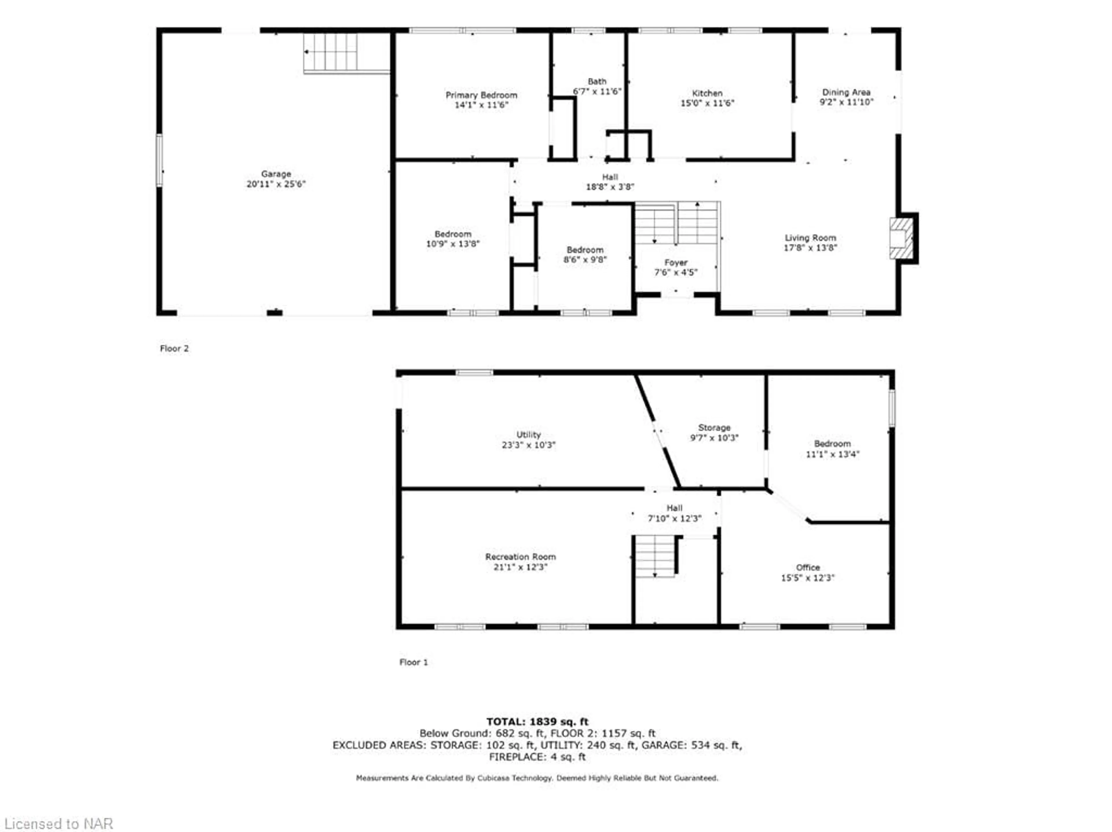 Floor plan for 357 Haldimand Highway 54, York Ontario N0A 1R0