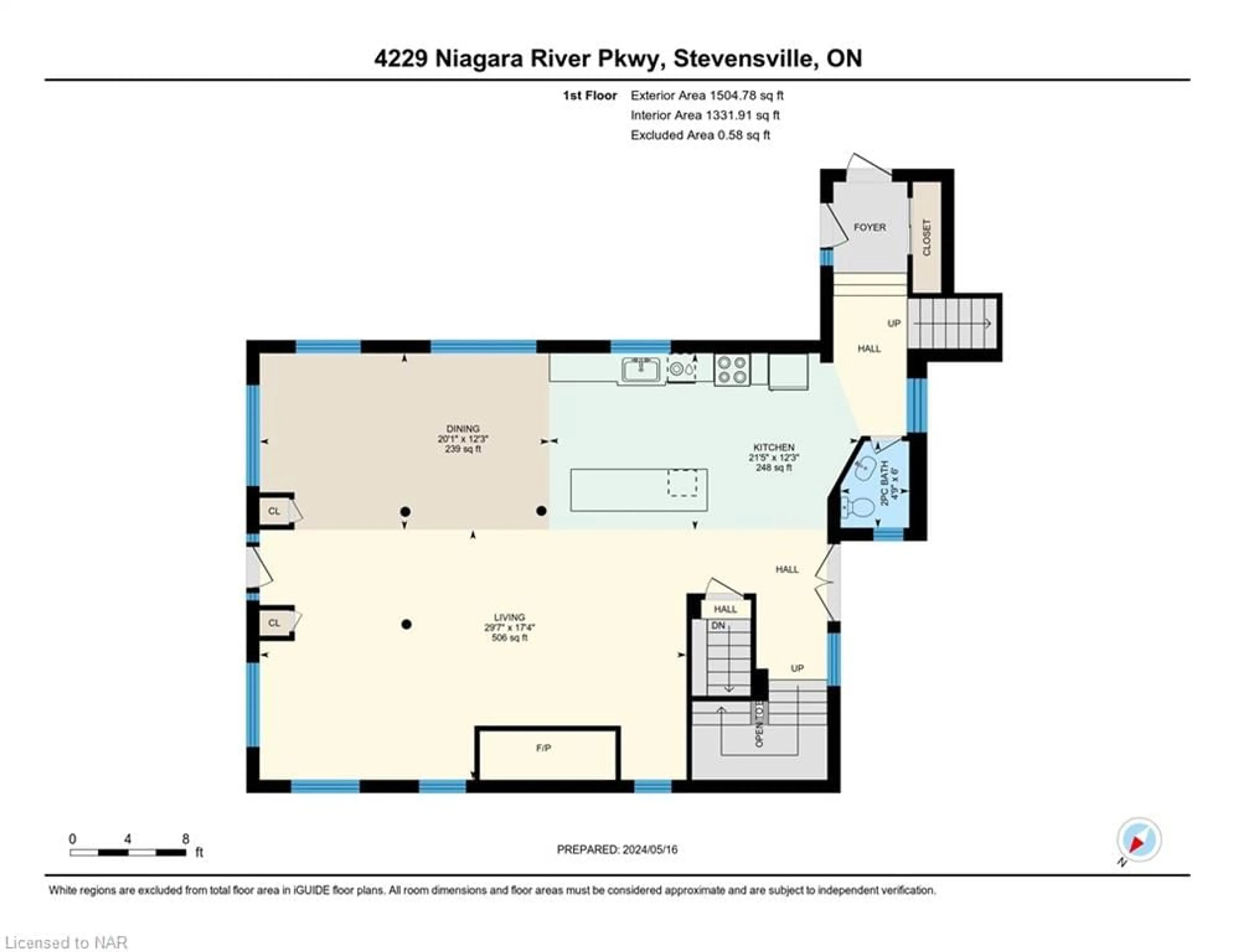 Floor plan for 4229 Niagara Blvd, Stevensville Ontario L0S 1S0