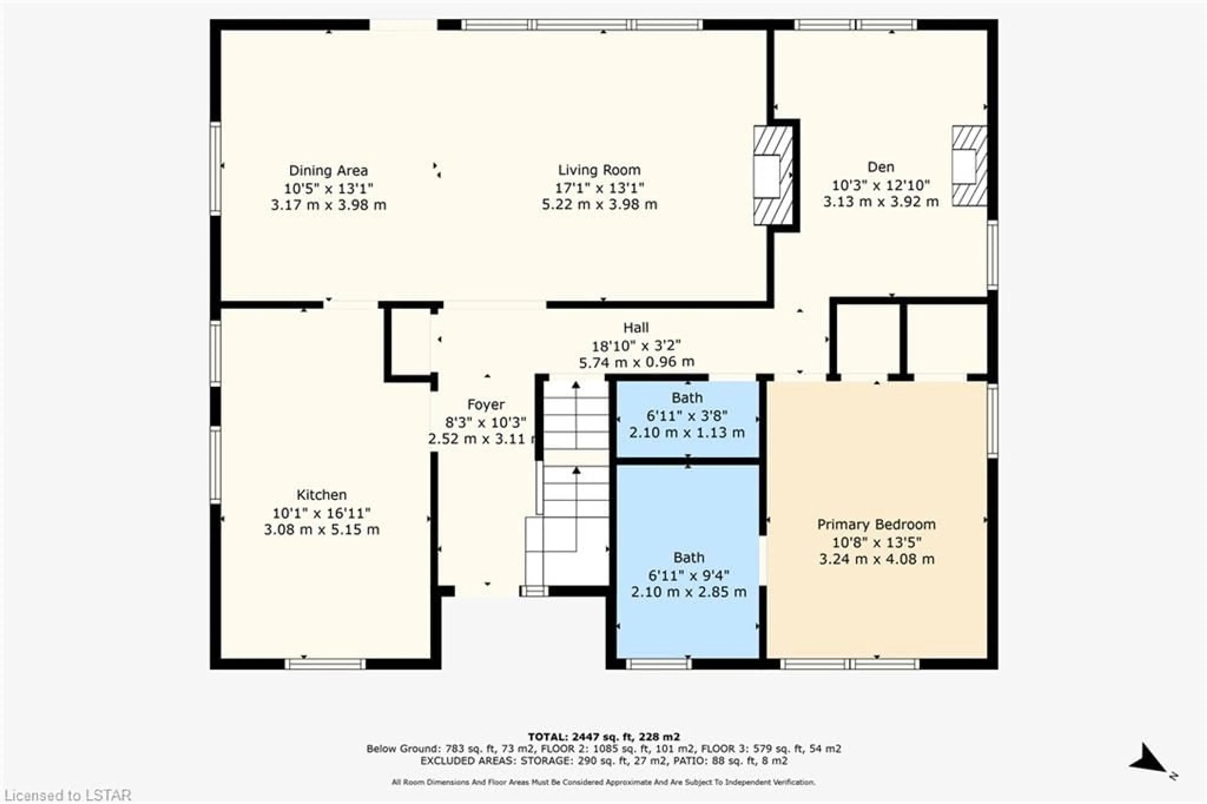Floor plan for 17 Croxton Rd, London Ontario N6C 3T5